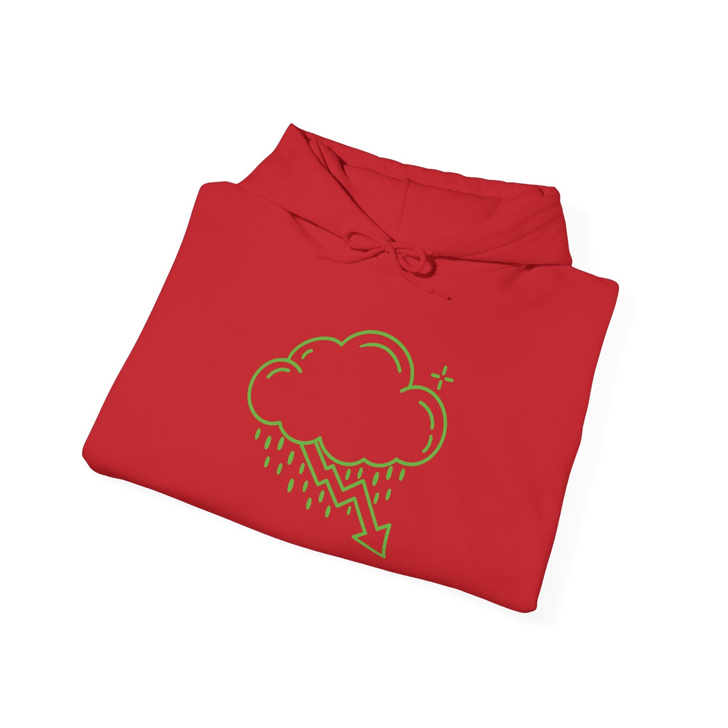 Green Crash Cloud Hoodie (9 Colors)
