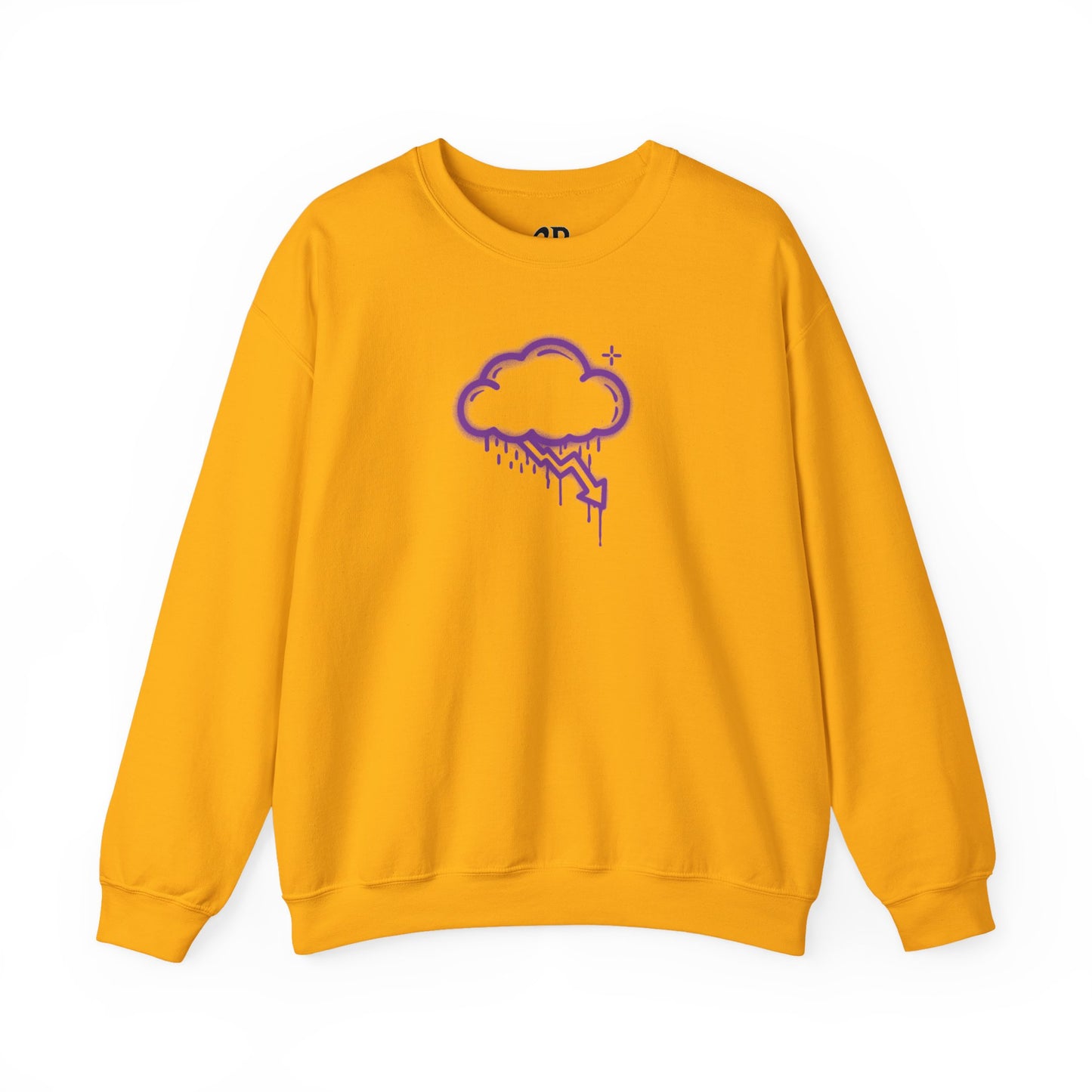 Purple Graffiti Crash Cloud Crewneck (9 Colors)