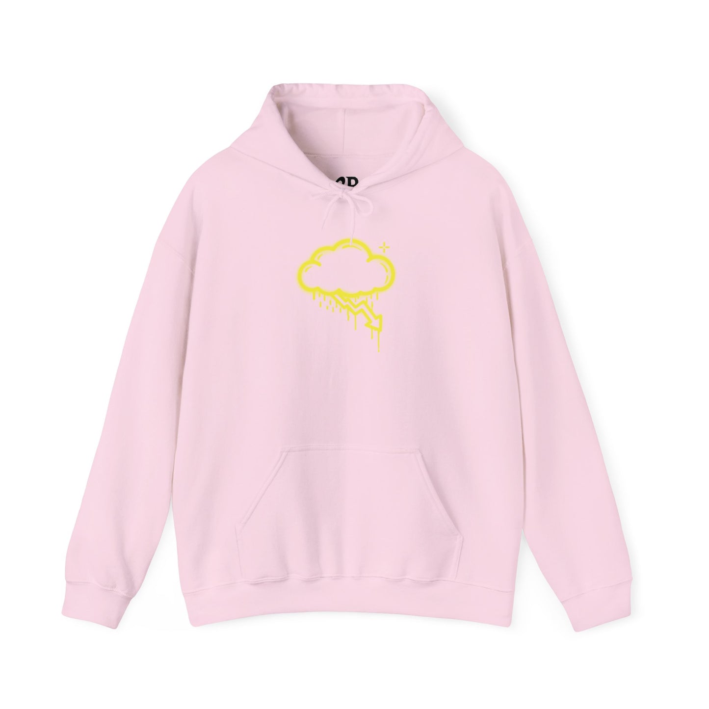 Yellow Graffiti Crash Cloud Hoodie (9 Colors)