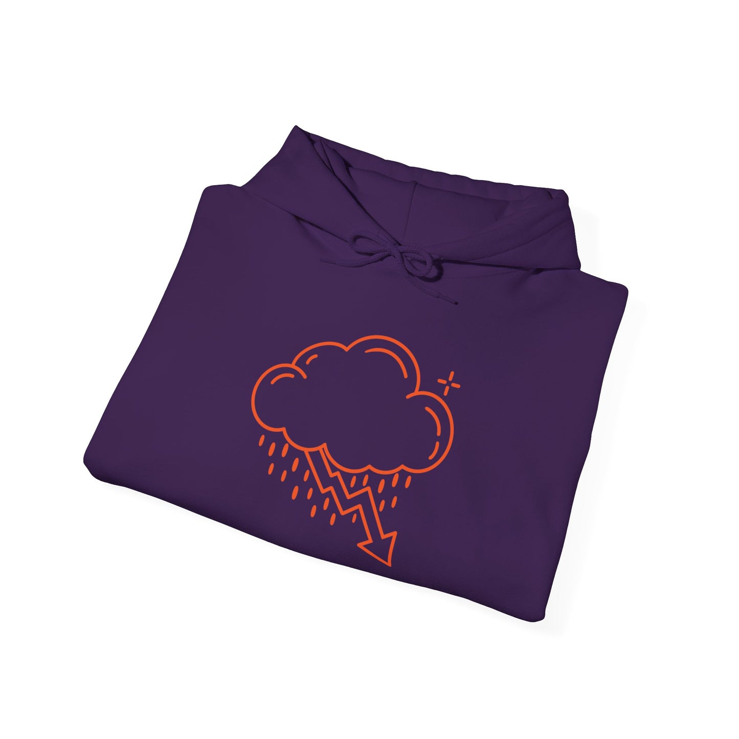 Orange Crash Cloud Hoodie (9 Colors)