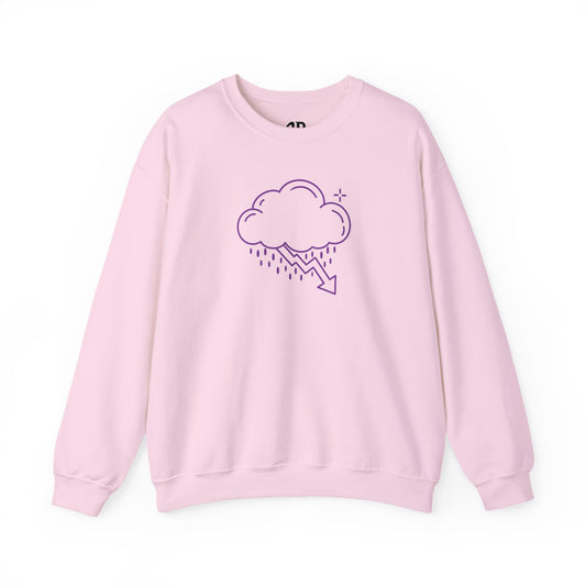Purple Crash Cloud Crewneck (9 Colors)