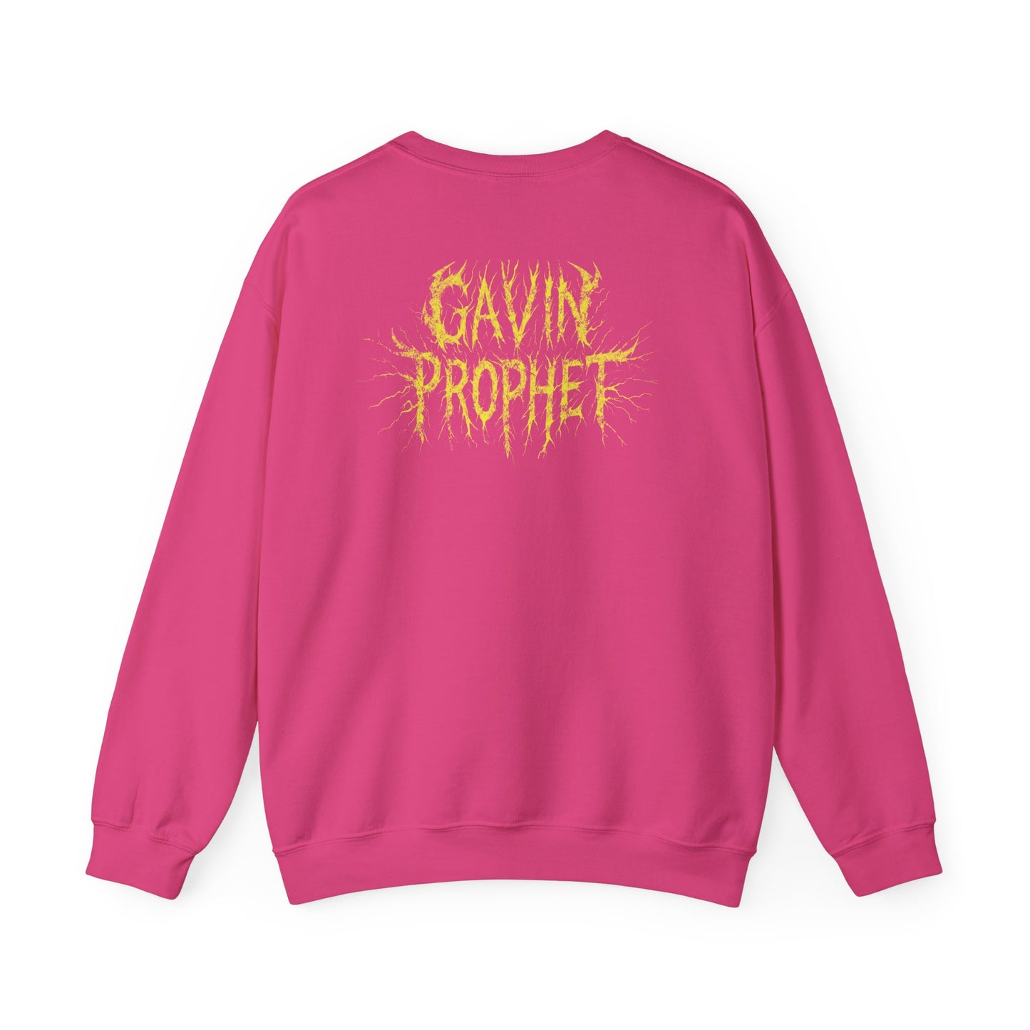 Yellow Graffiti Crash Cloud Crewneck (9 Colors)