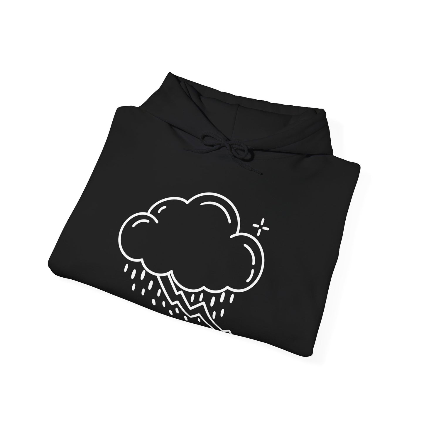 Crash Cloud Black Hoodie