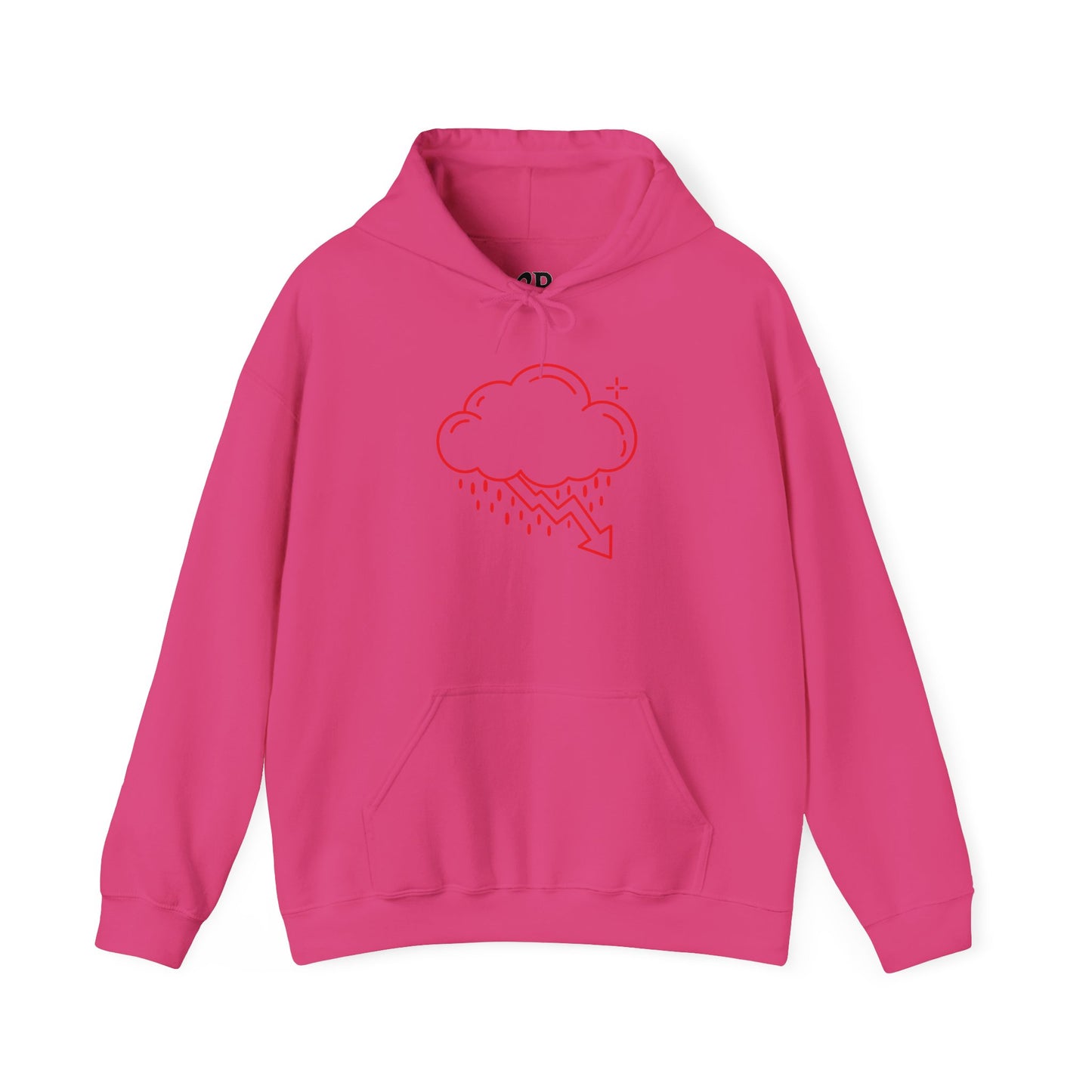 Red Crash Cloud Hoodie (9 Colors)