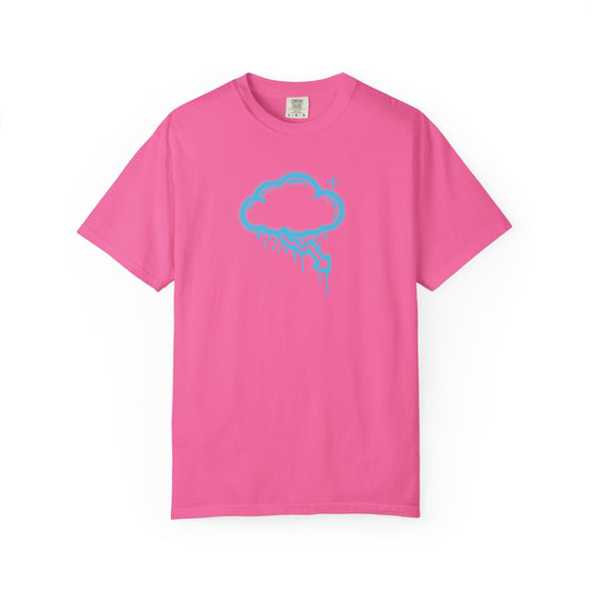 Blue Graffiti Crash Cloud Tee (6 Colors)
