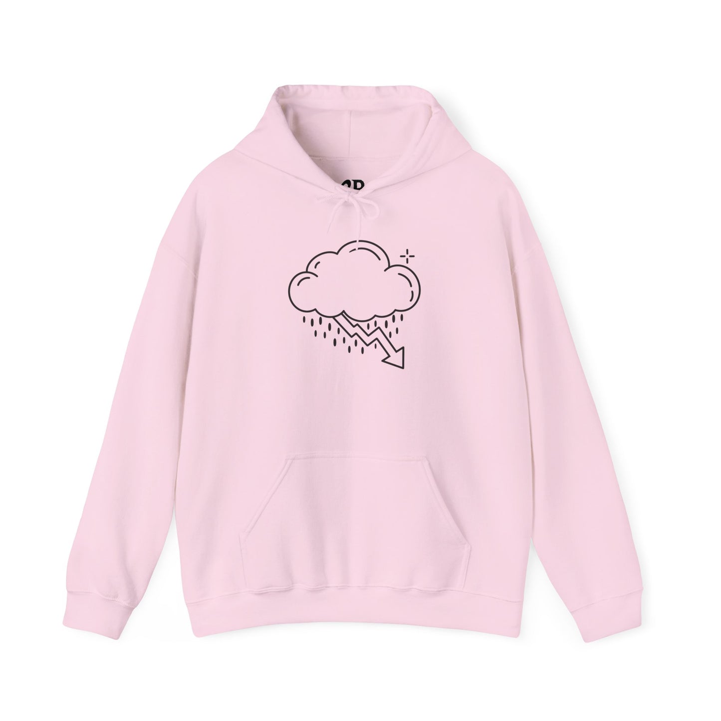 Black Crash Cloud Hoodie (8 Colors)