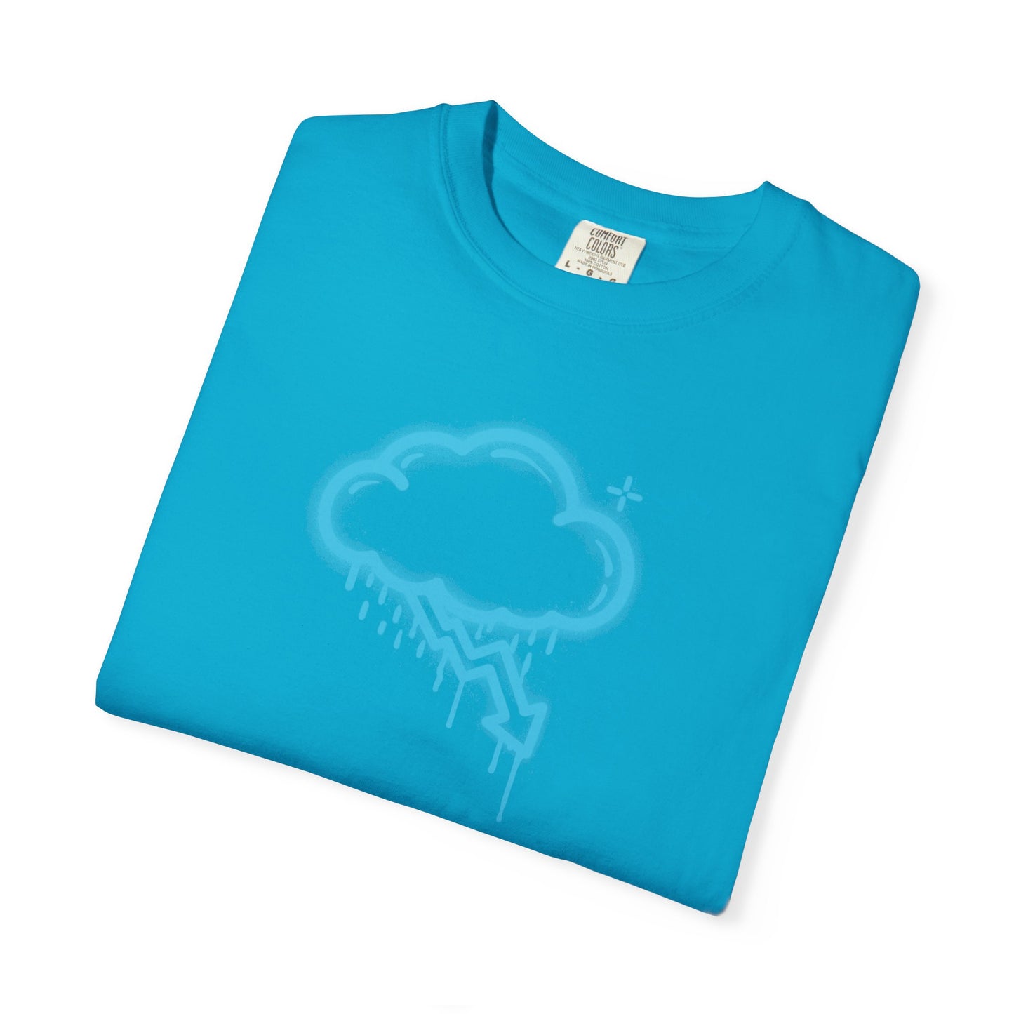 Blue Graffiti Crash Cloud Tee (6 Colors)