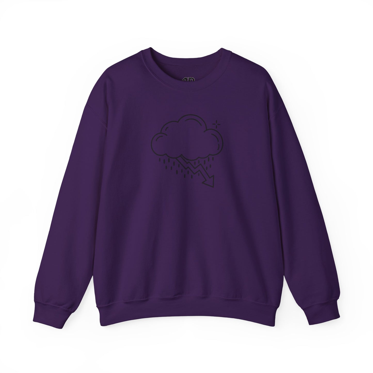 Black Crash Cloud Crewneck (8 Colors)