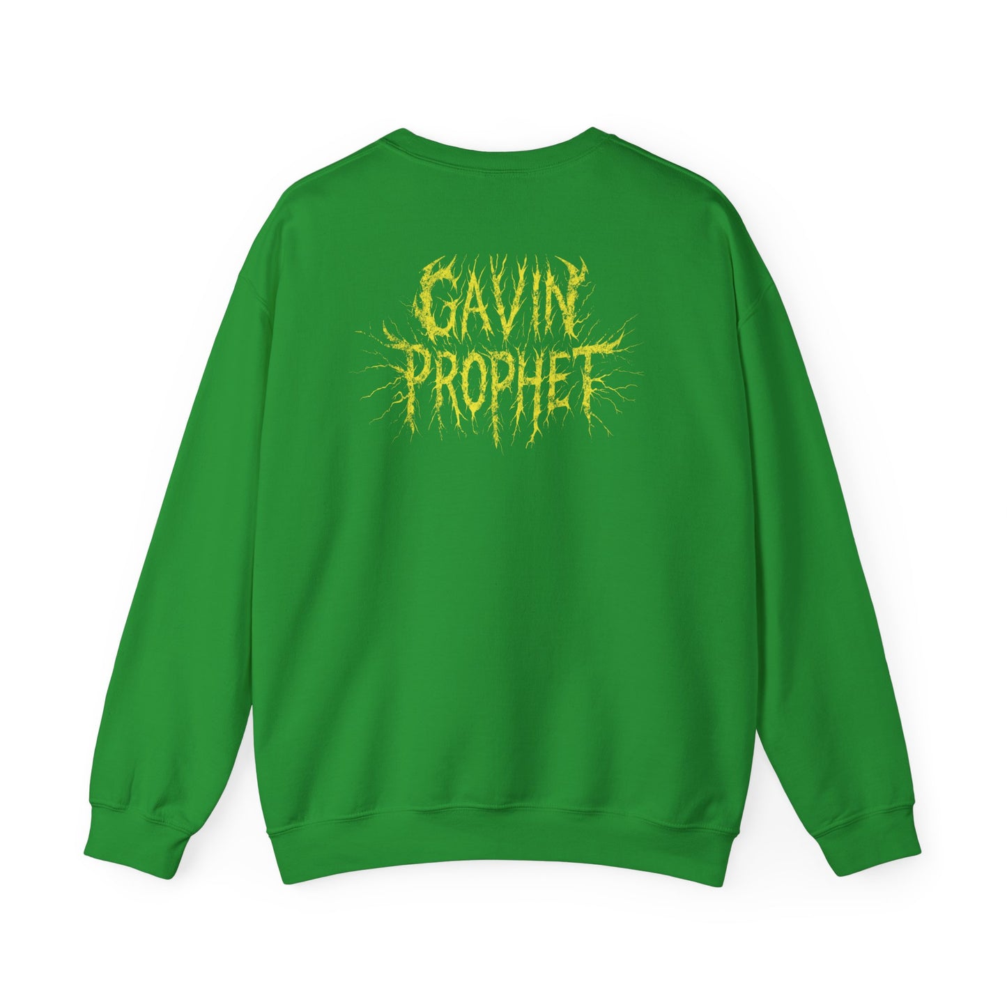 Yellow Graffiti Crash Cloud Crewneck (9 Colors)