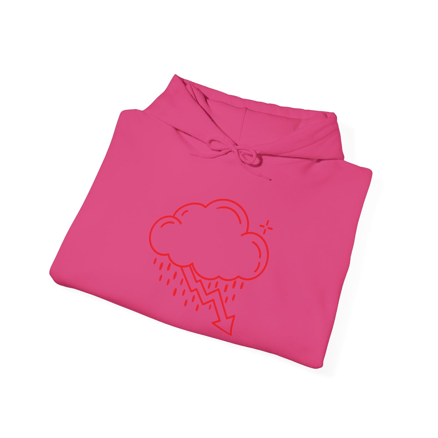 Red Crash Cloud Hoodie (9 Colors)
