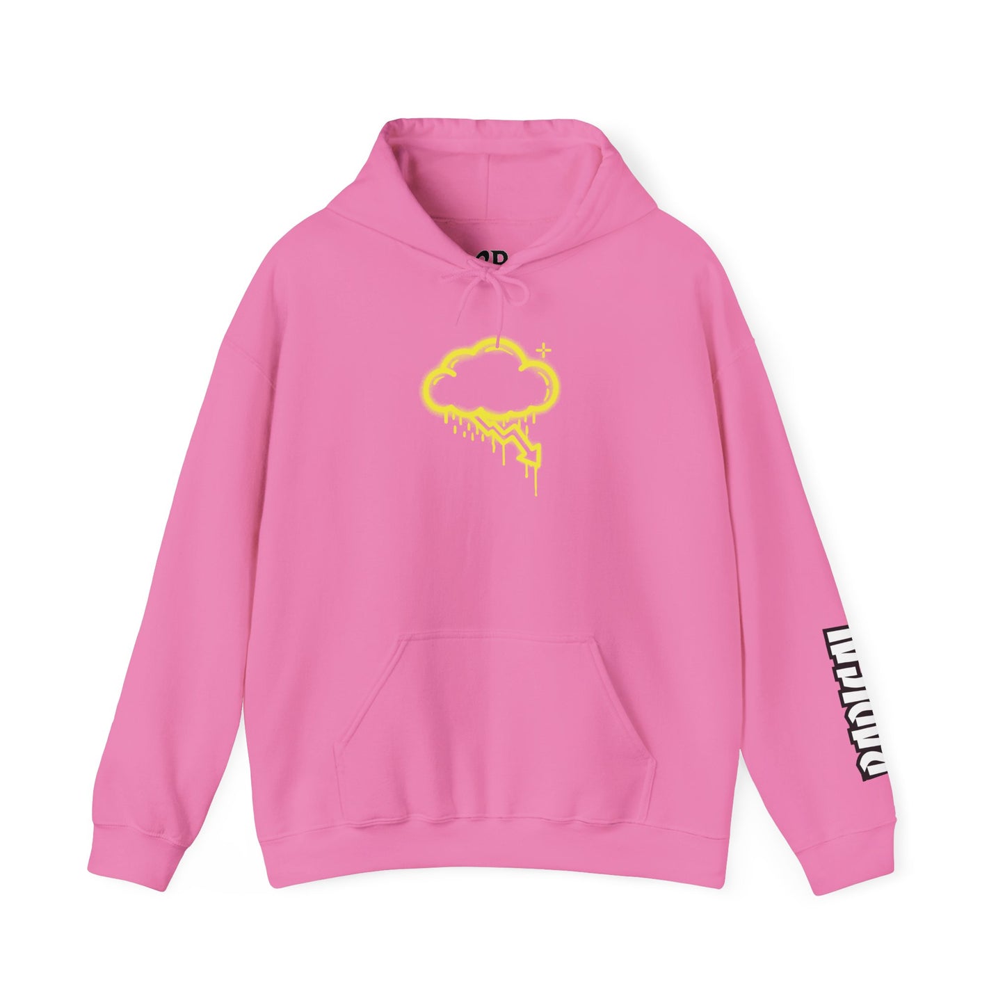 RADICAL Yellow Graffiti Crash Cloud Hoodie (7 Colors)