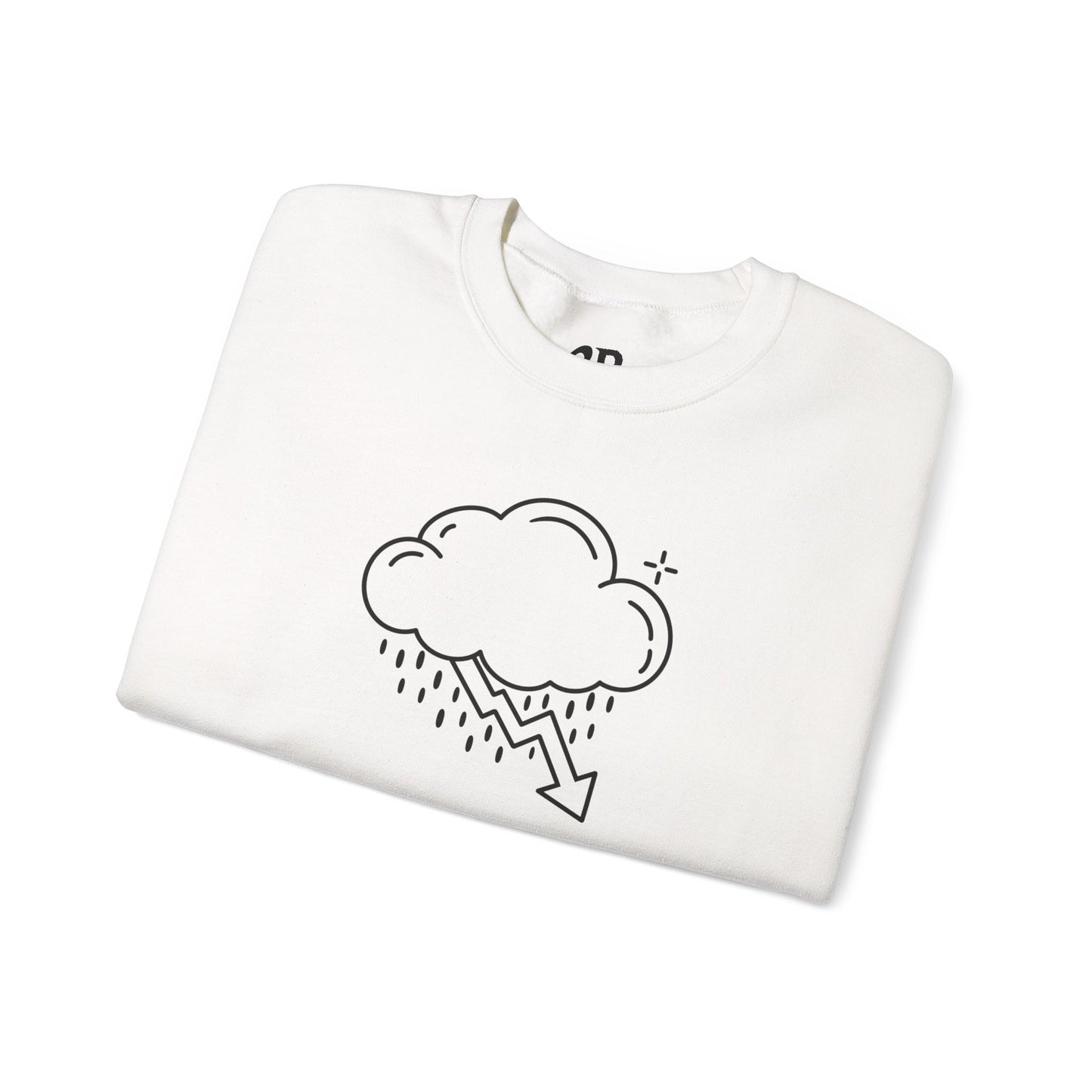 Black Crash Cloud Crewneck (8 Colors)