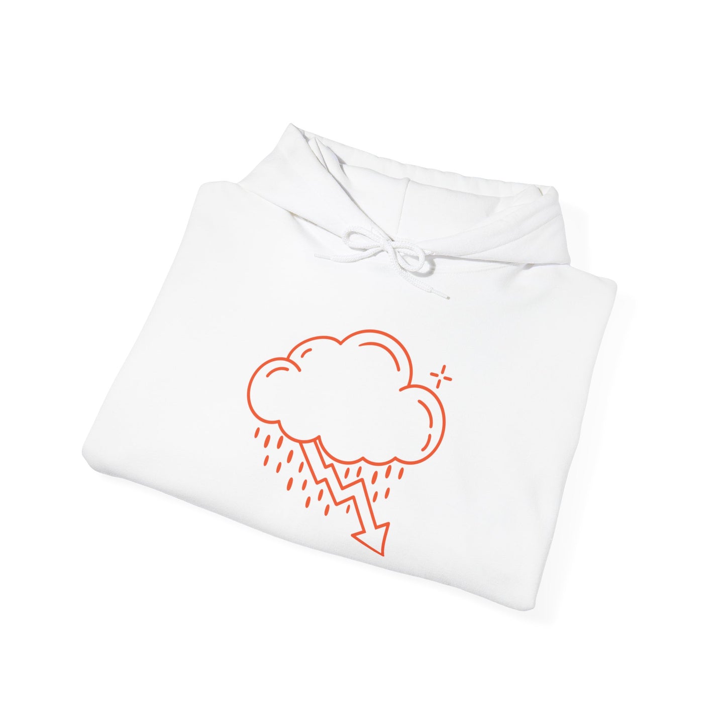 Orange Crash Cloud Hoodie (9 Colors)