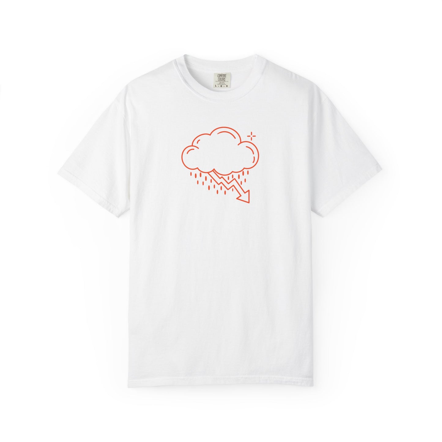 Orange Crash Cloud Tee (7 Colors)