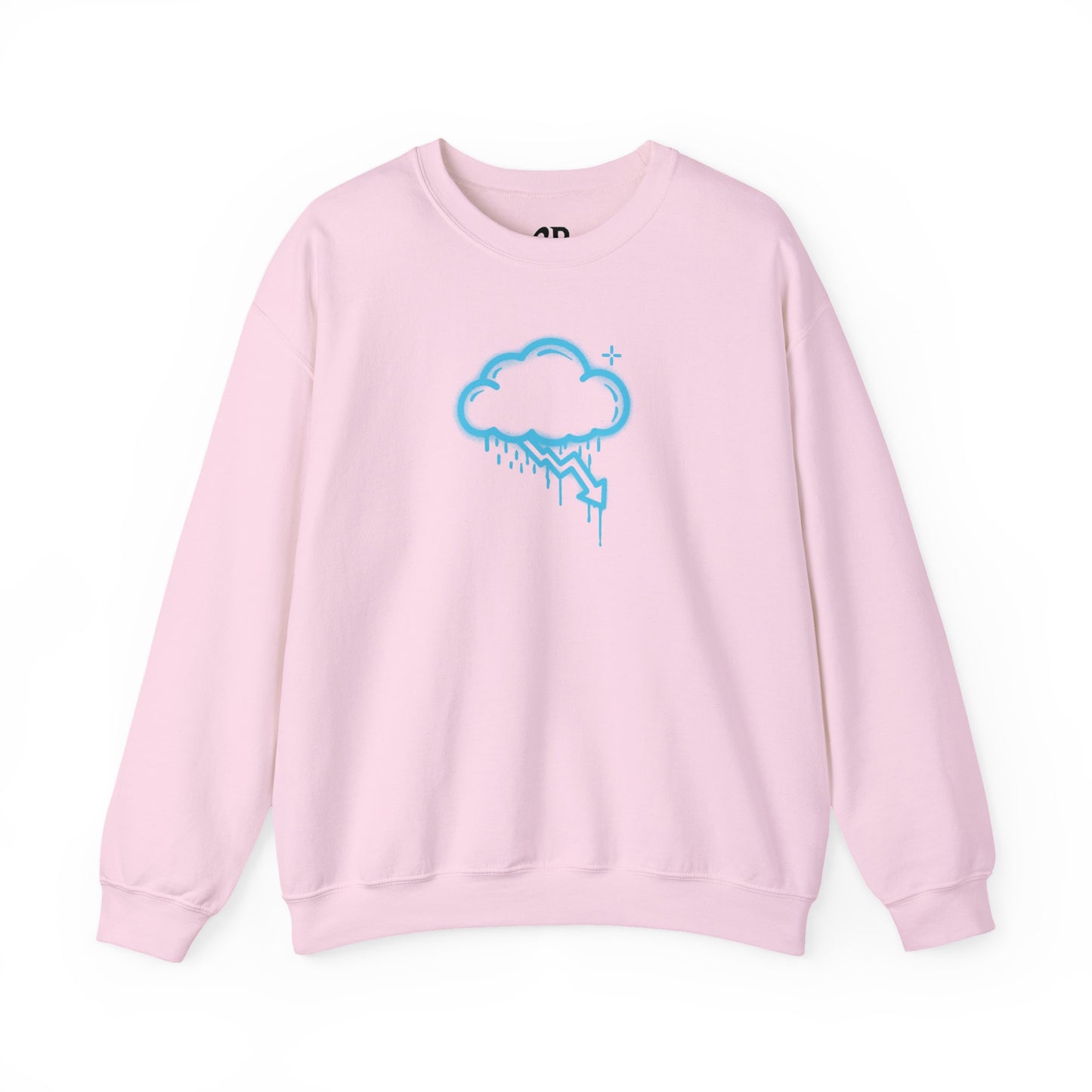 Blue Graffiti Crash Cloud Crewneck (9 Colors)