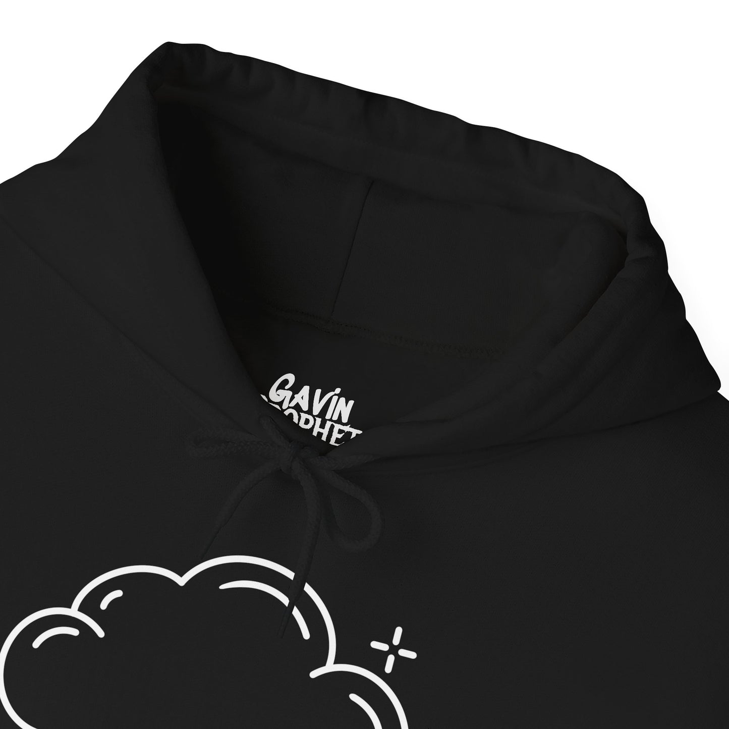 Crash Cloud Black Hoodie