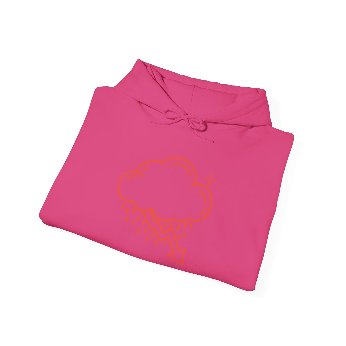 Orange Crash Cloud Hoodie (9 Colors)