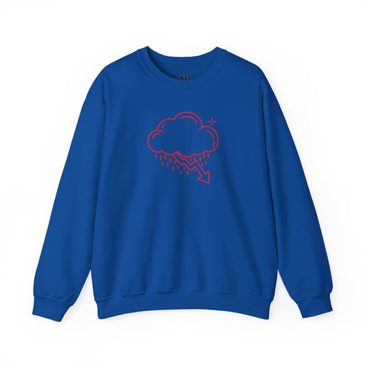 Red Crash Cloud Crewneck (9 Colors)