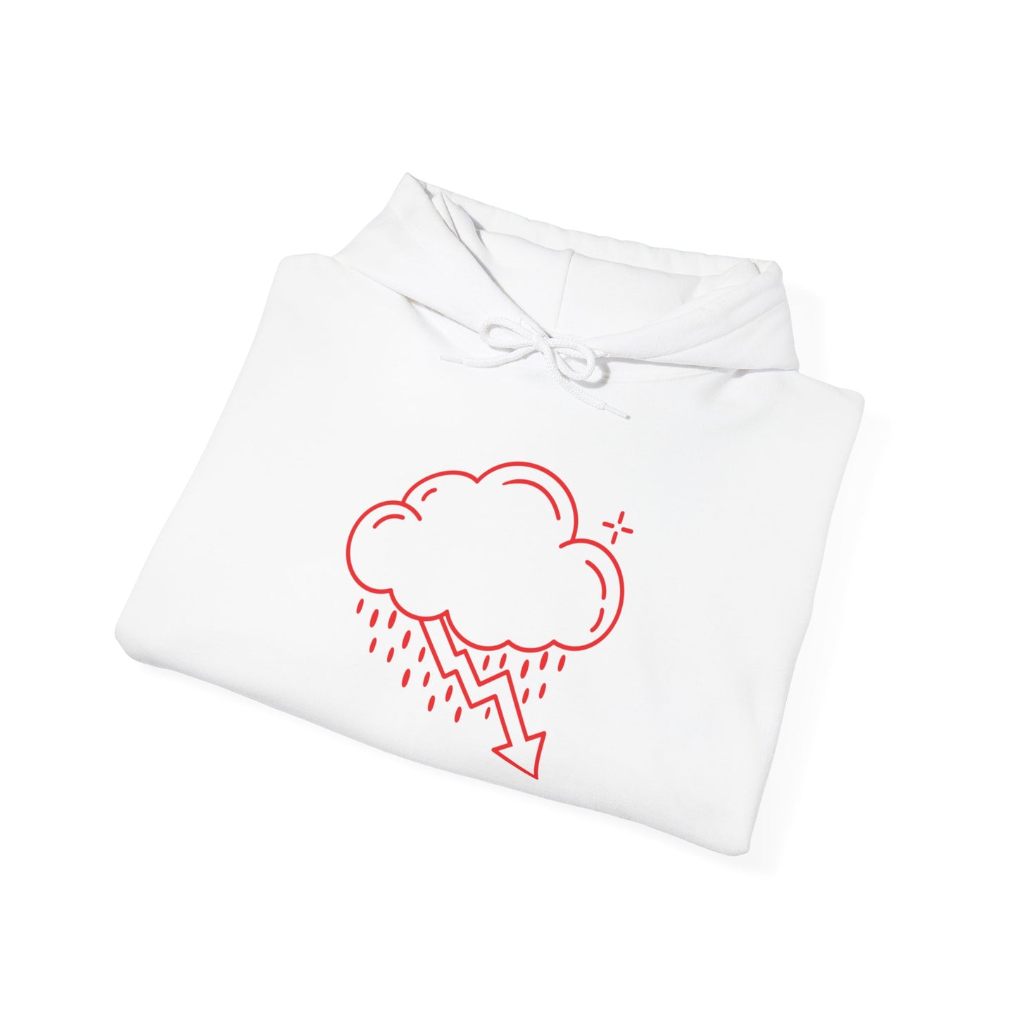 Red Crash Cloud Hoodie (9 Colors)