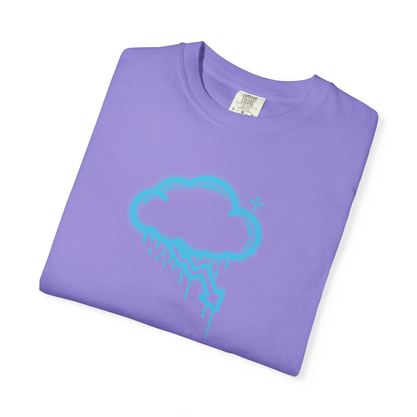 Blue Graffiti Crash Cloud Tee (6 Colors)