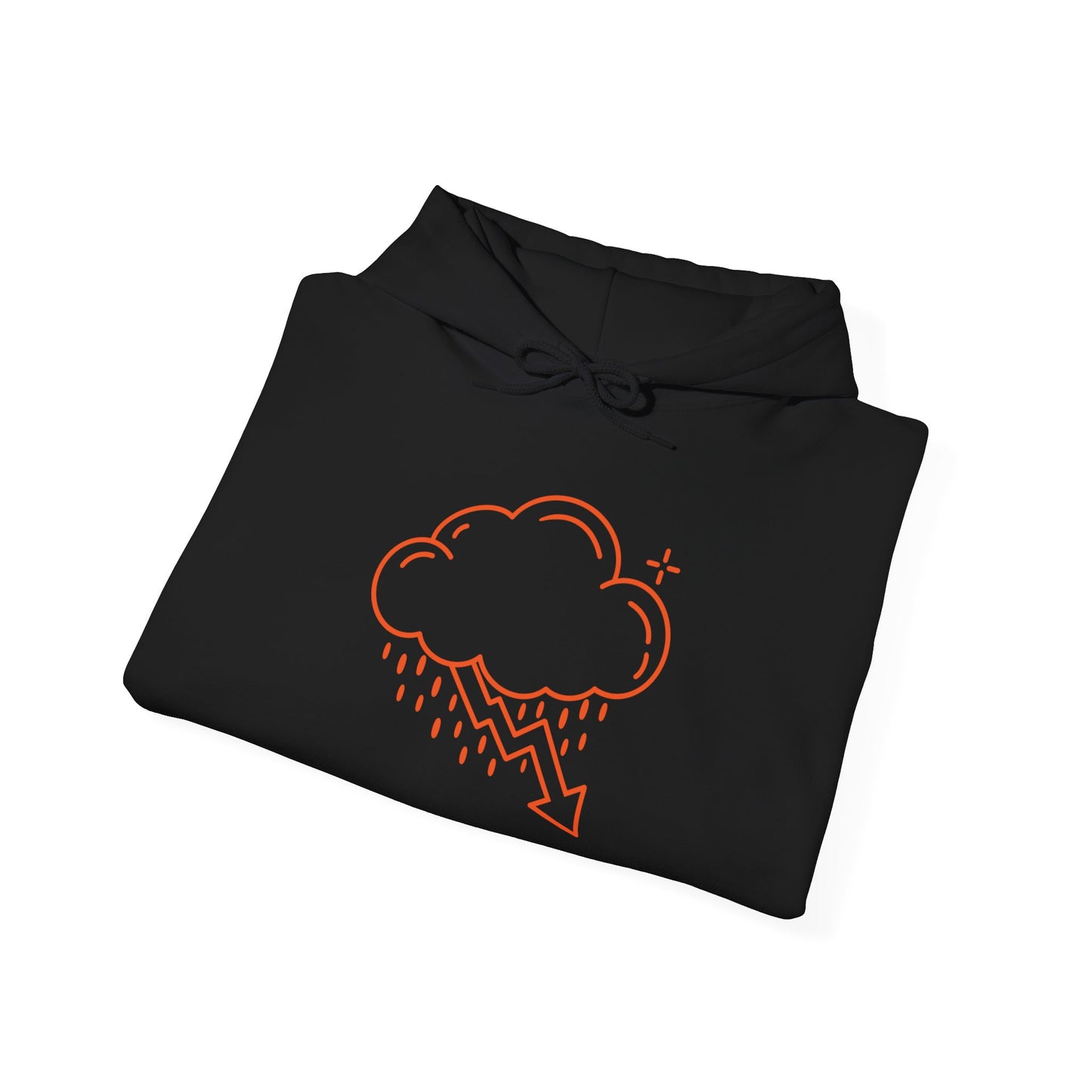 Orange Crash Cloud Hoodie (9 Colors)