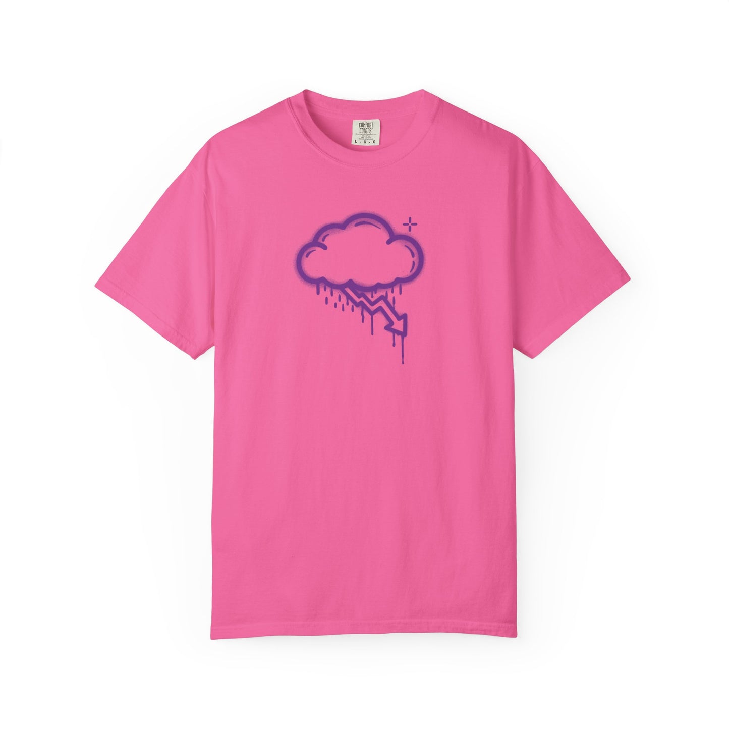 Purple Graffiti Crash Cloud Tee (6 Colors)