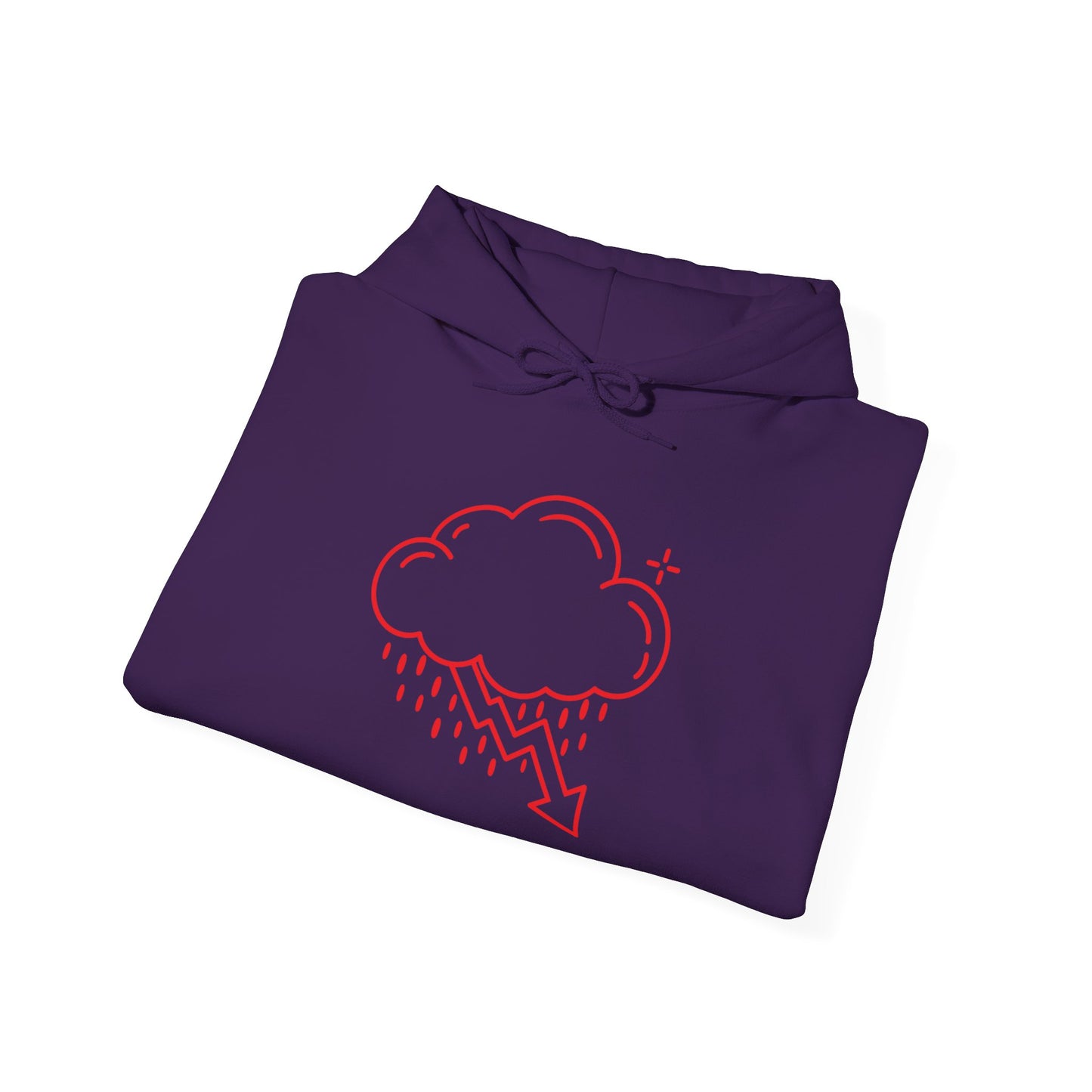 Red Crash Cloud Hoodie (9 Colors)