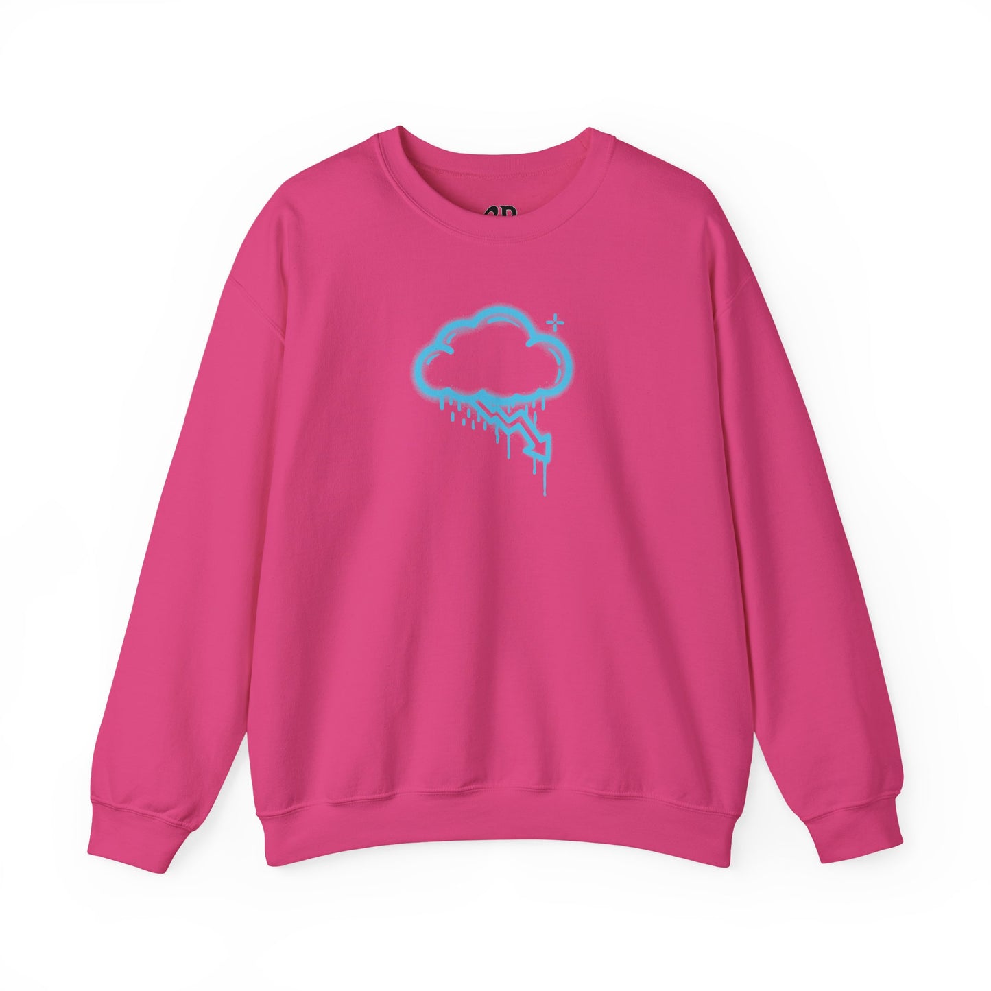 Blue Graffiti Crash Cloud Crewneck (9 Colors)
