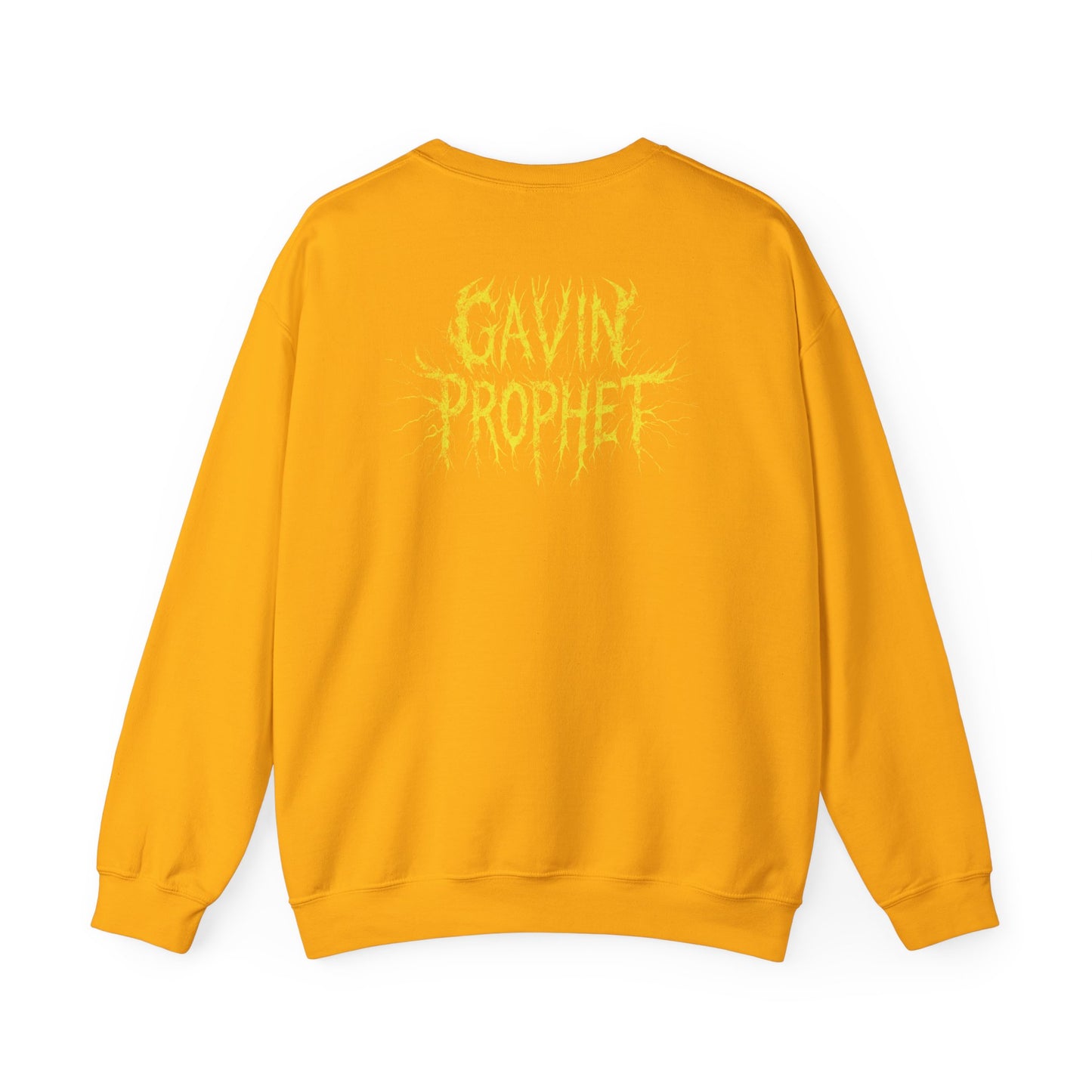 Yellow Graffiti Crash Cloud Crewneck (9 Colors)