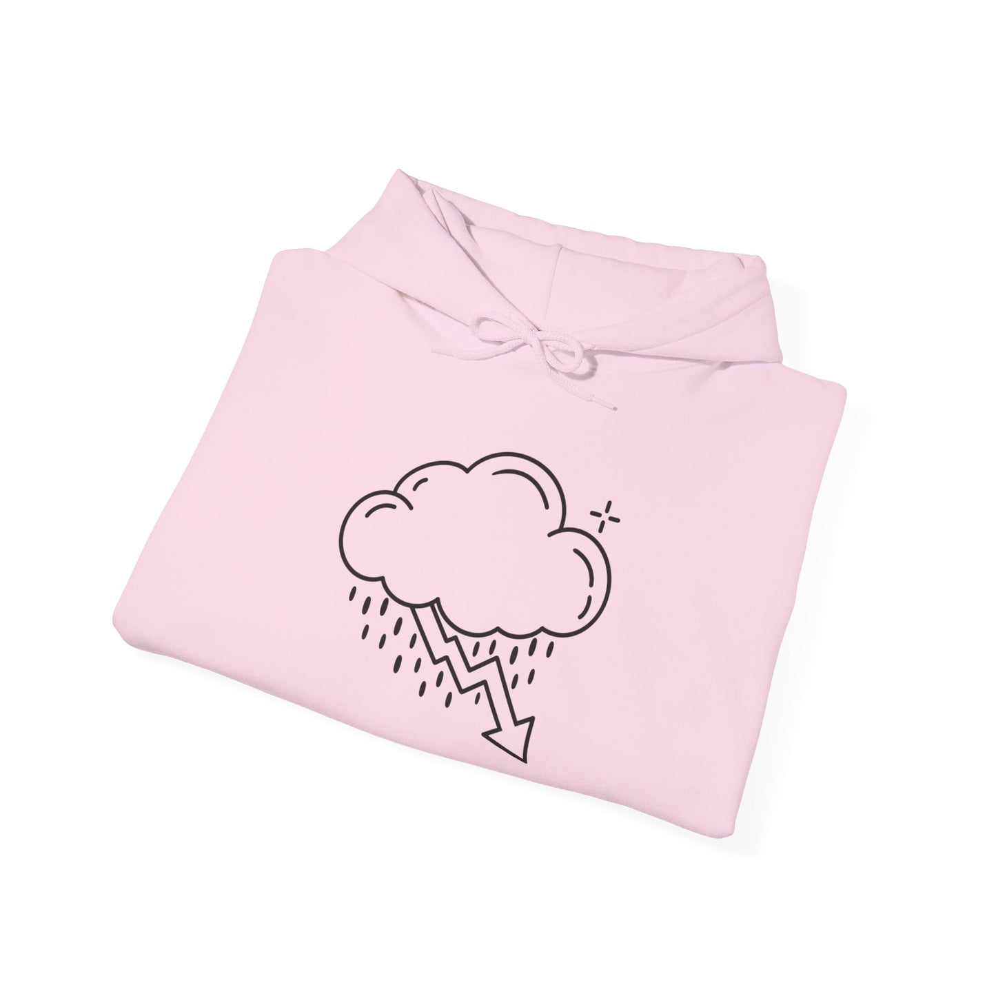 Black Crash Cloud Hoodie (8 Colors)