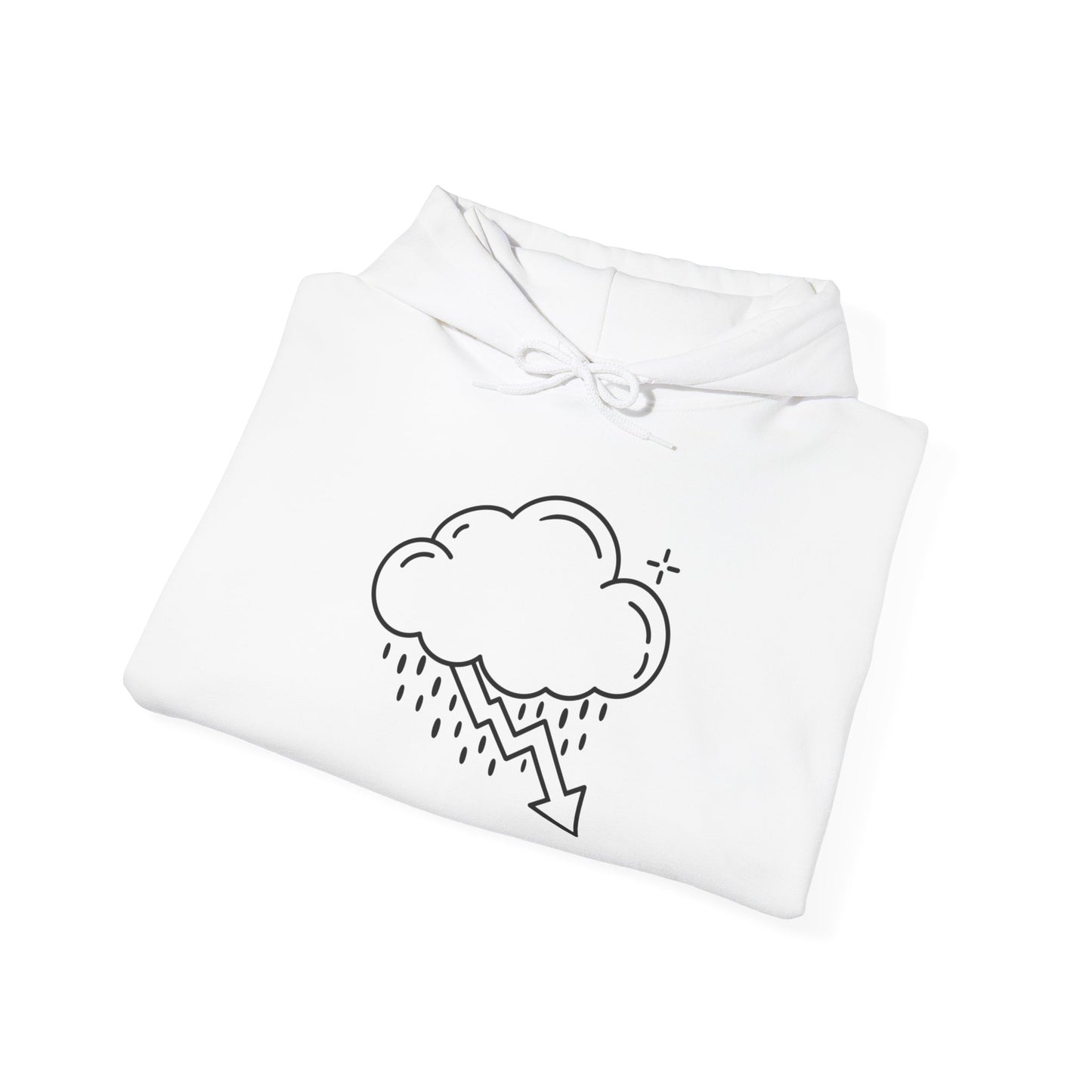 Black Crash Cloud Hoodie (8 Colors)