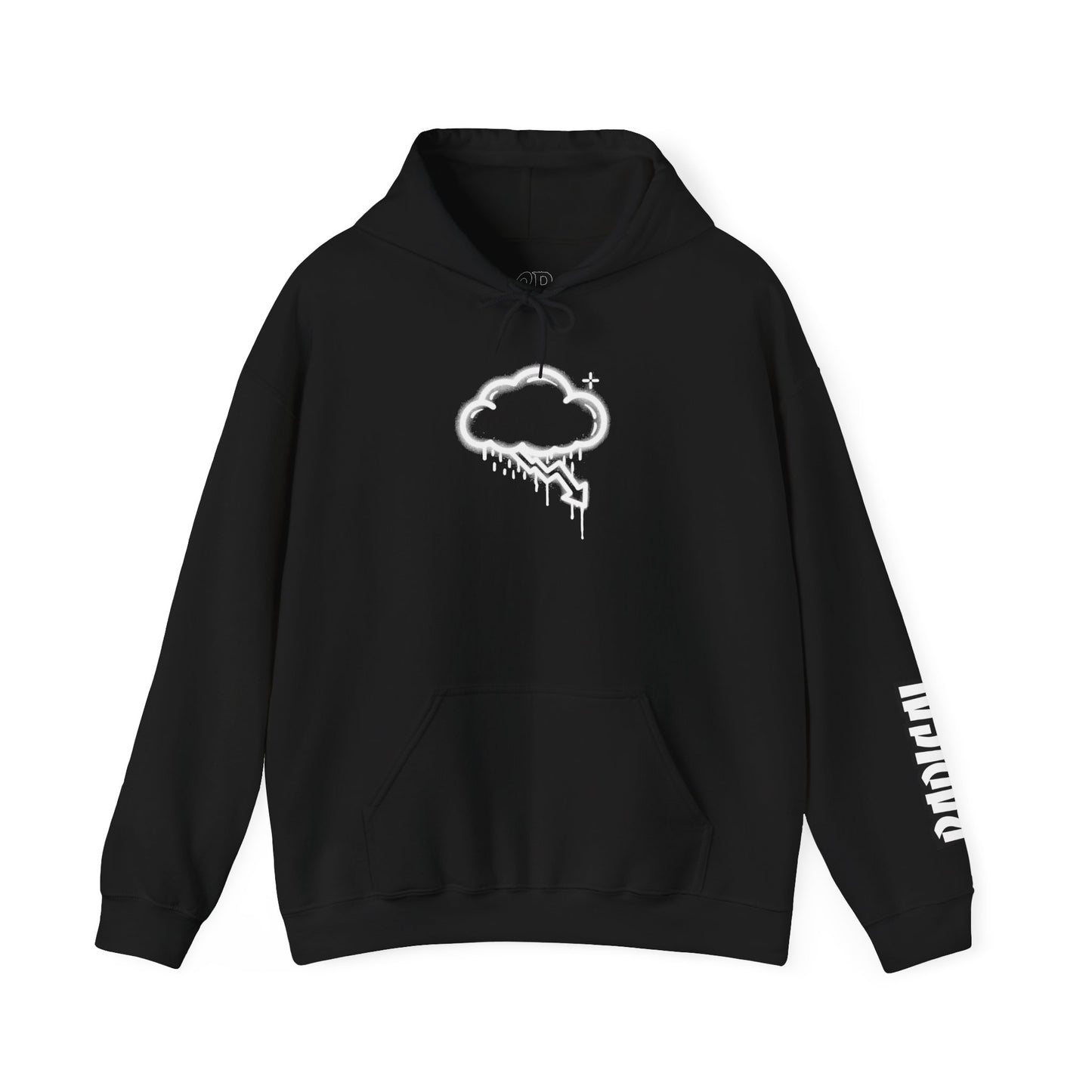 RADICAL White Graffiti Crash Cloud Hoodie (6 Colors)