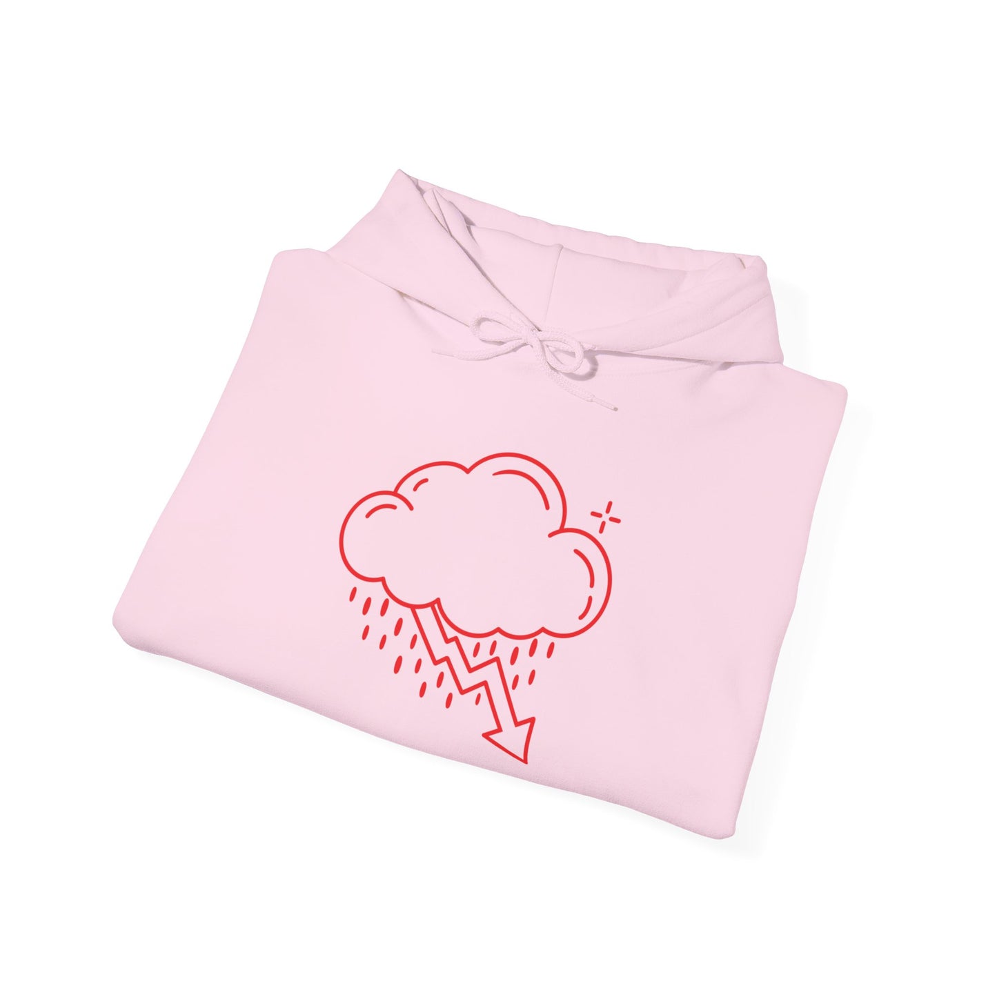 Red Crash Cloud Hoodie (9 Colors)