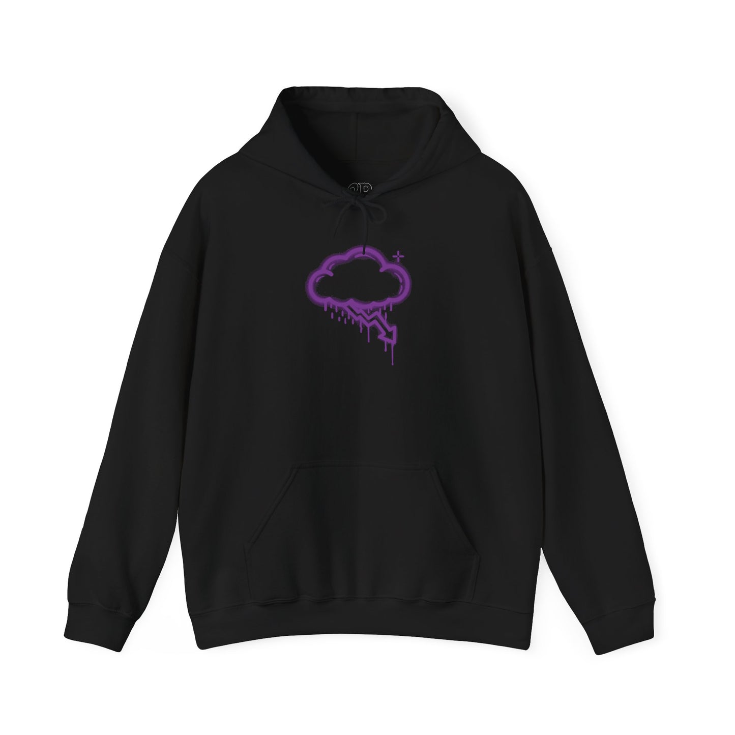 Purple Graffiti Crash Cloud Hoodie (9 Colors)