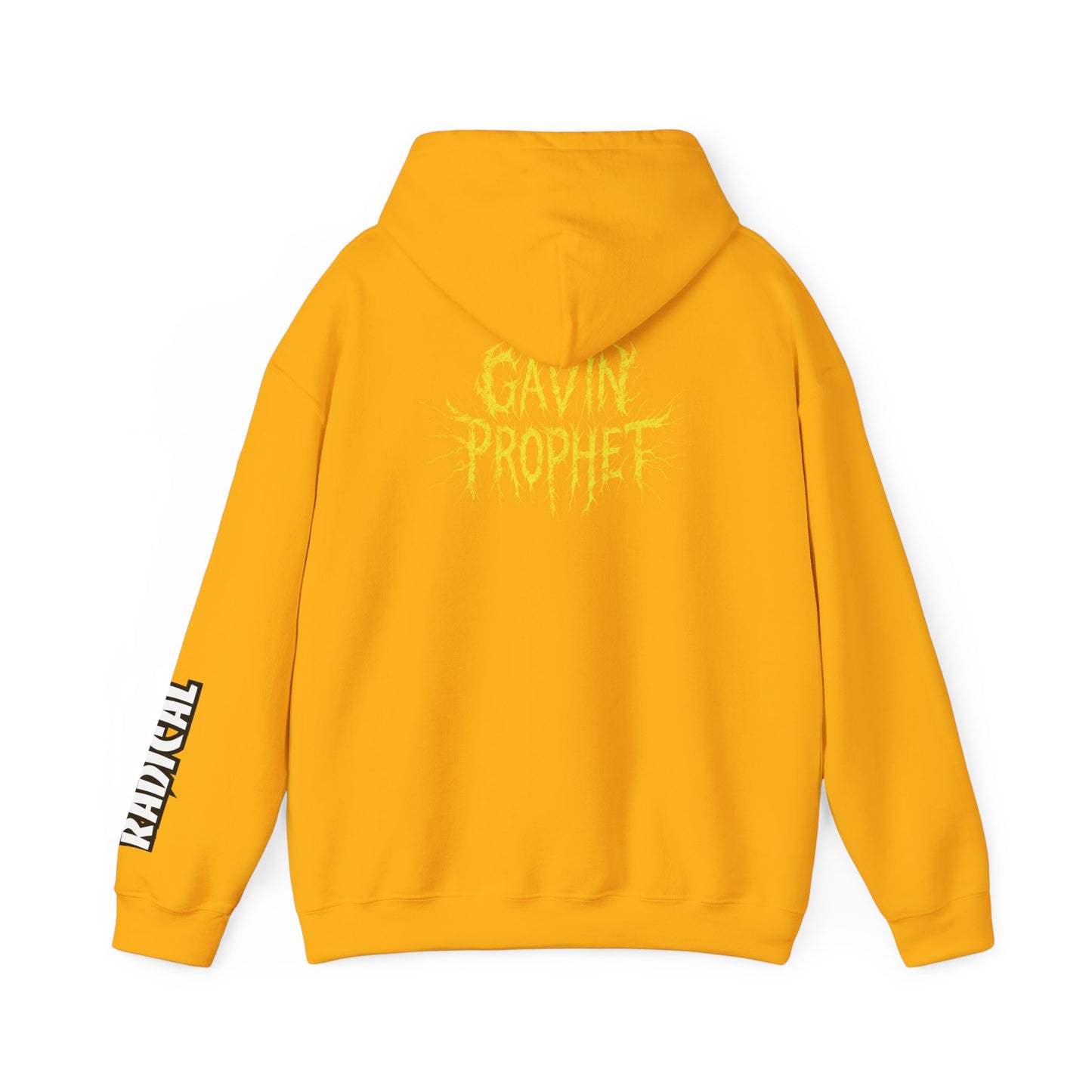 RADICAL Yellow Graffiti Crash Cloud Hoodie (7 Colors)