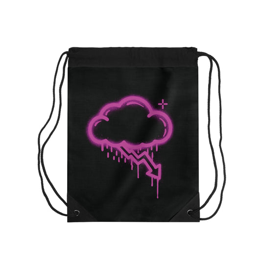Pink Graffiti Crash Cloud Bag