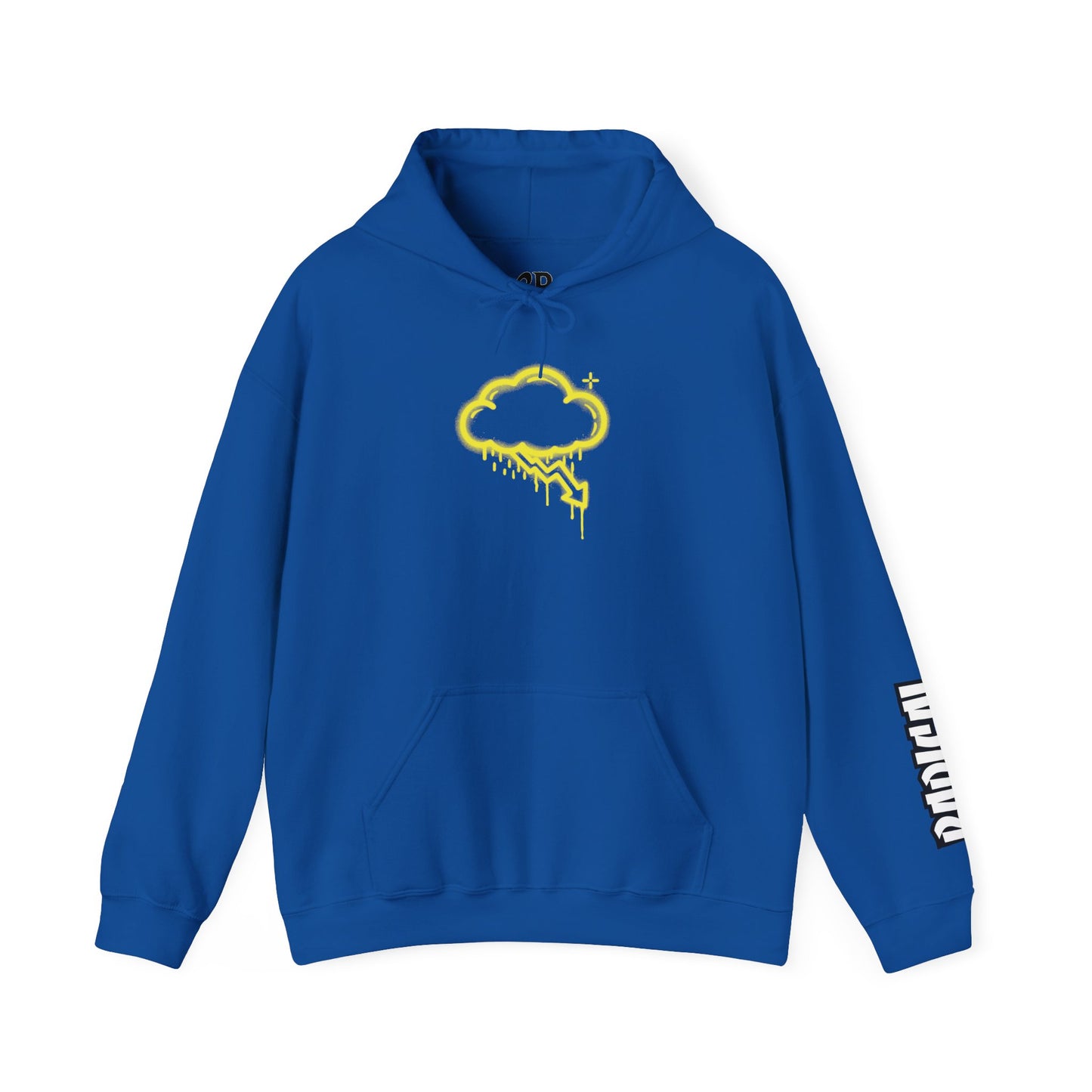 RADICAL Yellow Graffiti Crash Cloud Hoodie (7 Colors)