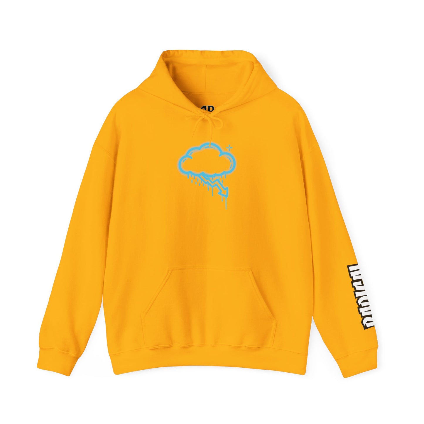 RADICAL Blue Graffiti Crash Cloud Hoodie (7 Colors)