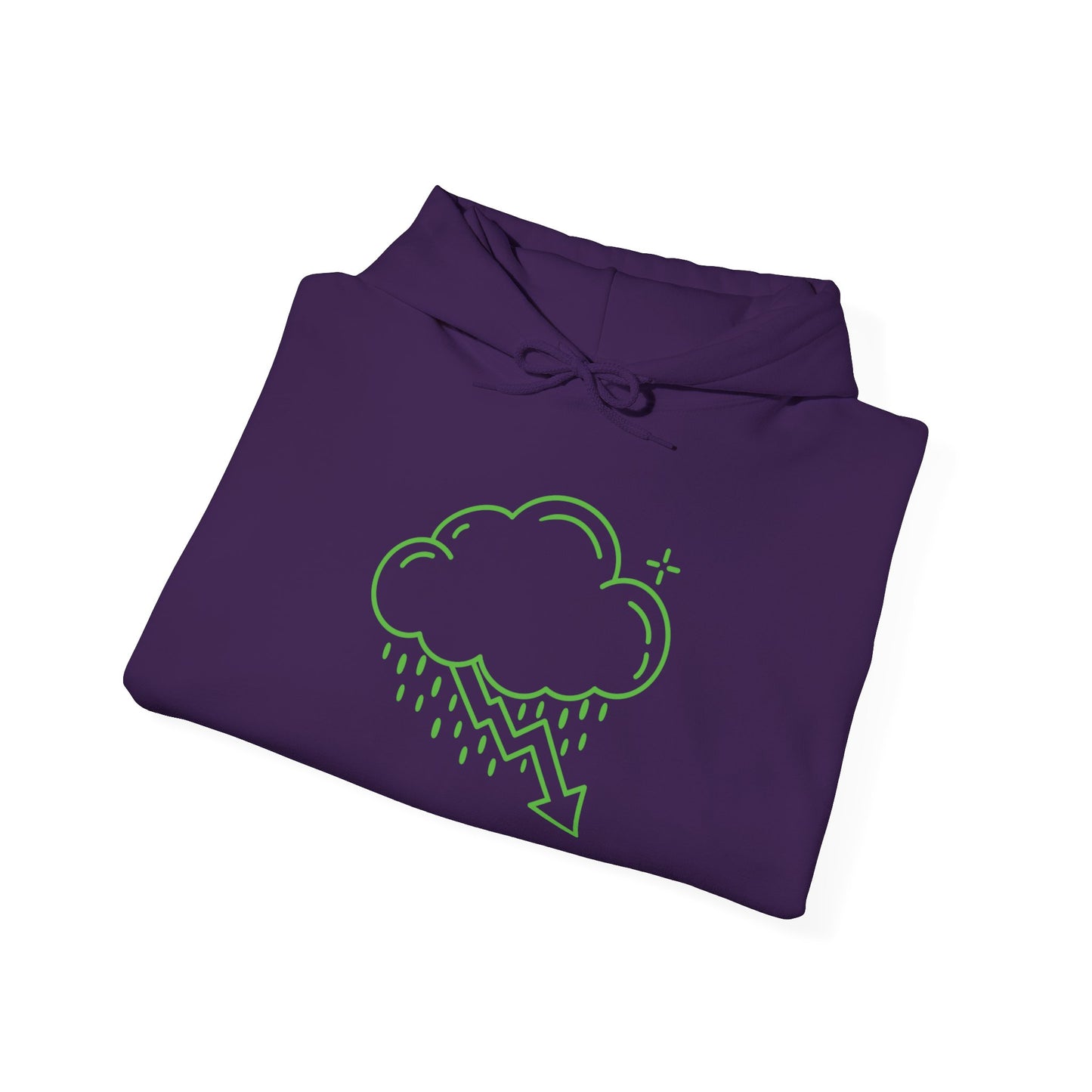 Green Crash Cloud Hoodie (9 Colors)