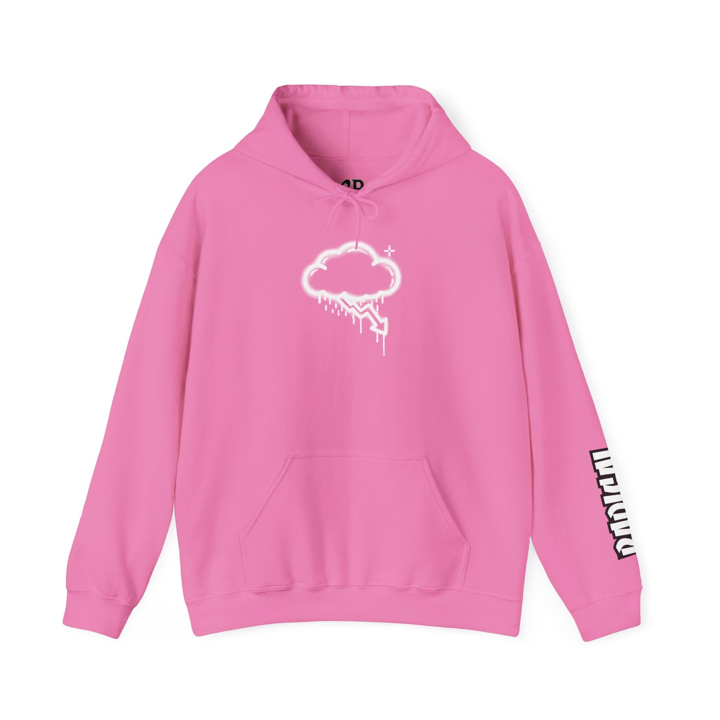 RADICAL White Graffiti Crash Cloud Hoodie (6 Colors)
