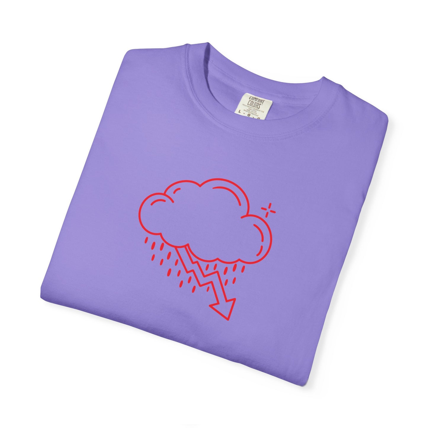 Red Crash Cloud Tee (7 Colors)