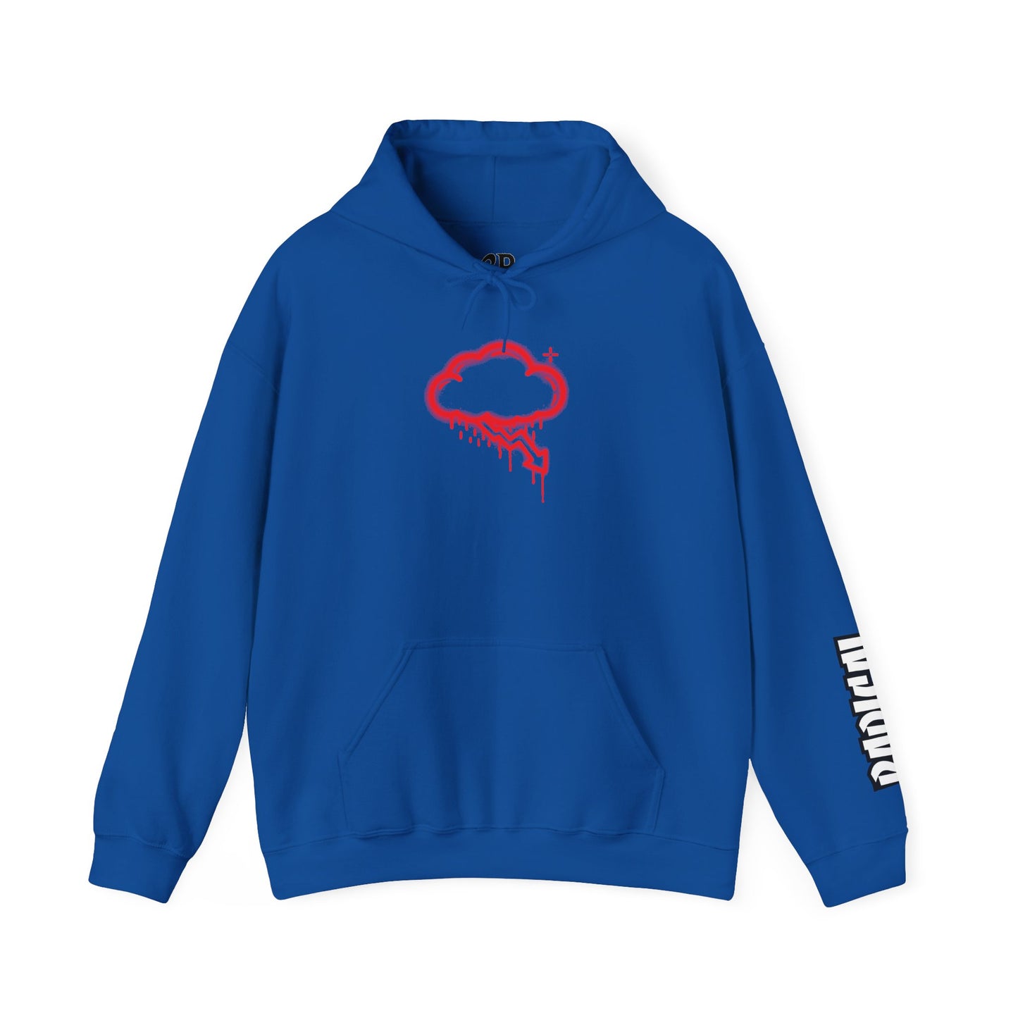 RADICAL Red Graffiti Crash Cloud Hoodie (6 Colors)