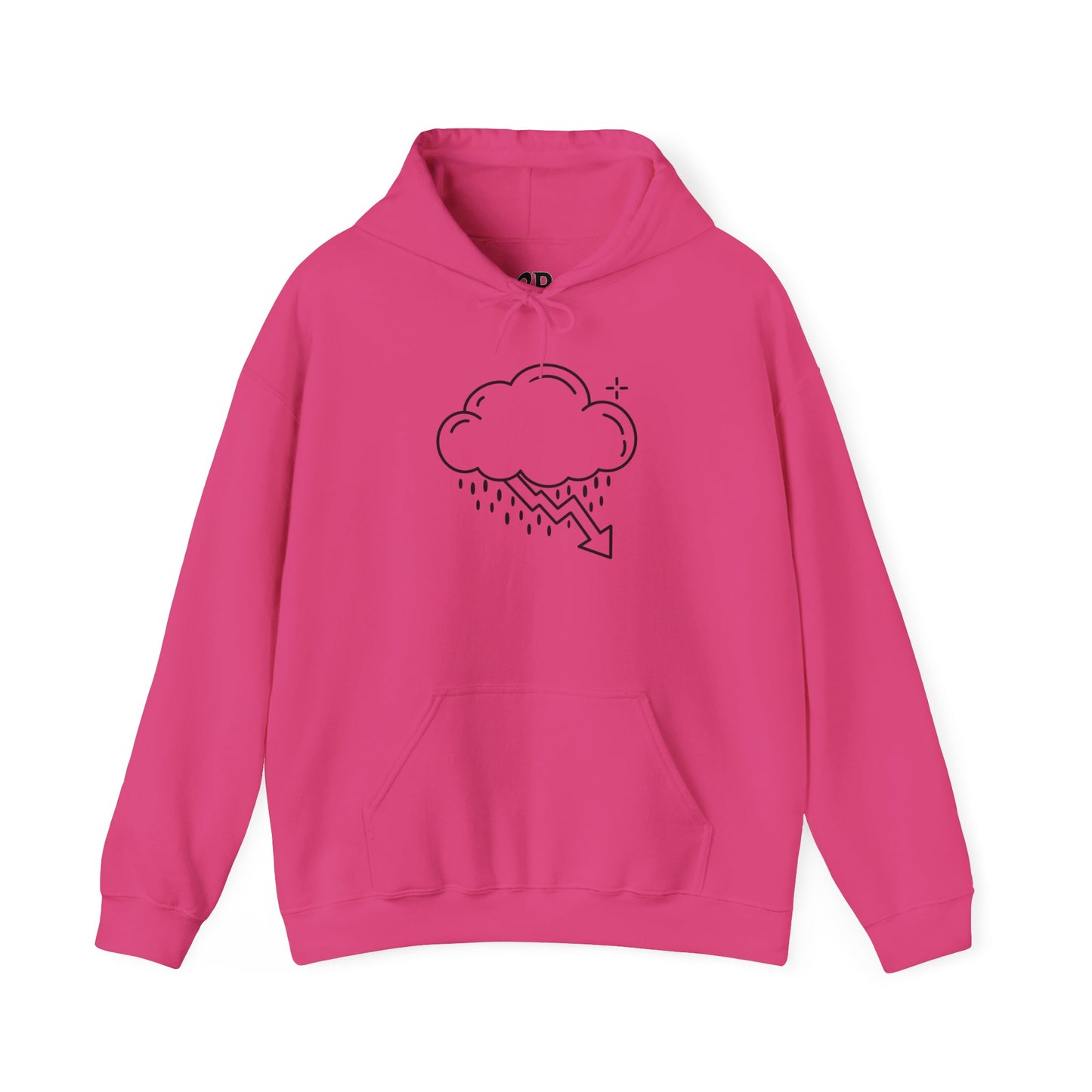 Black Crash Cloud Hoodie (8 Colors)