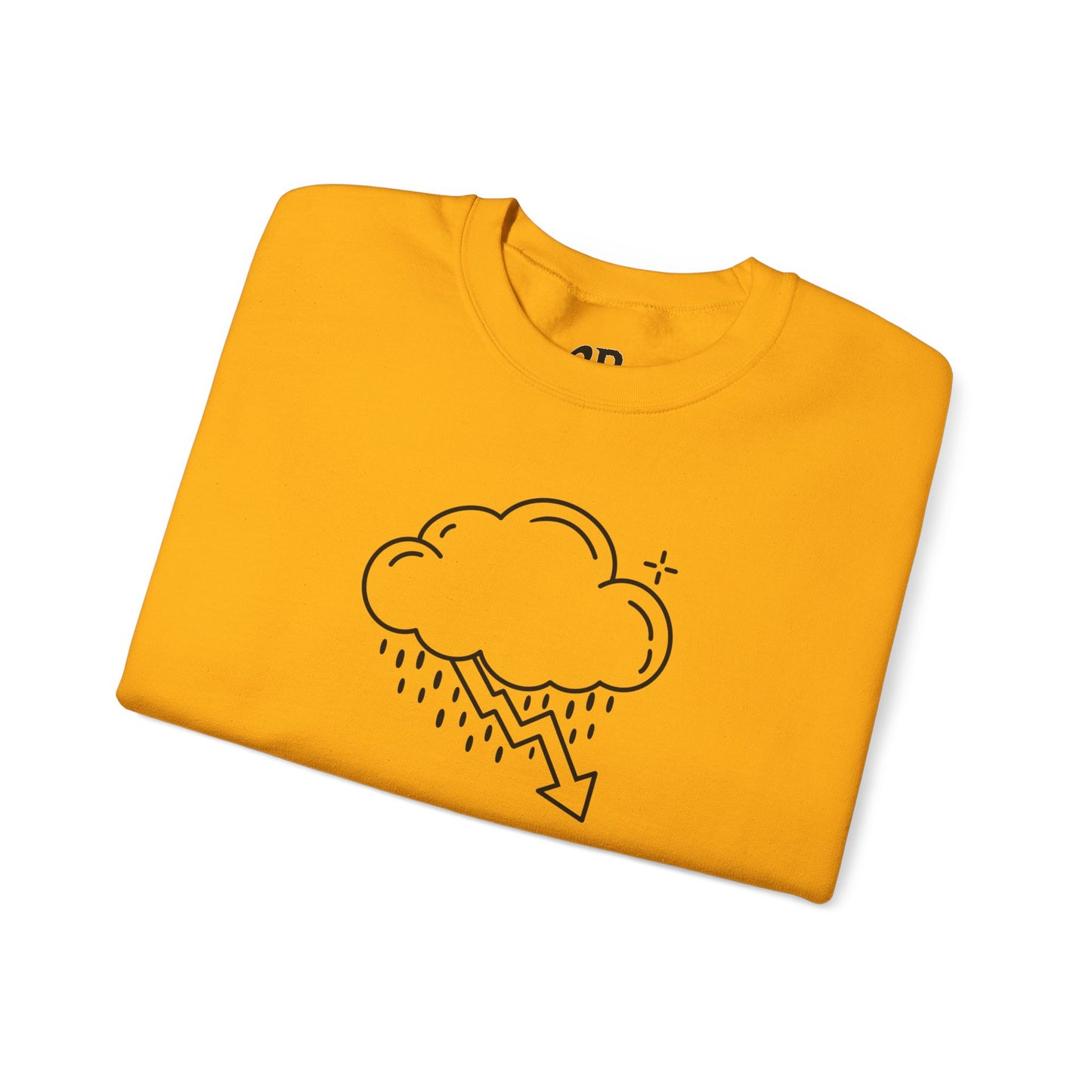 Black Crash Cloud Crewneck (8 Colors)