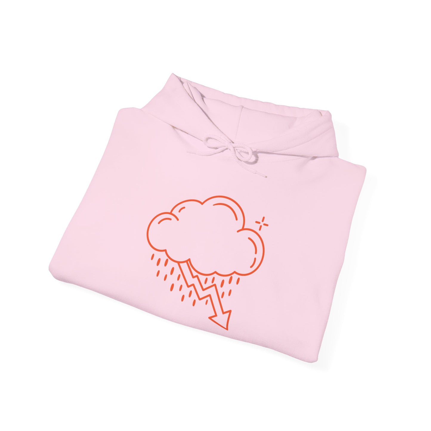 Orange Crash Cloud Hoodie (9 Colors)