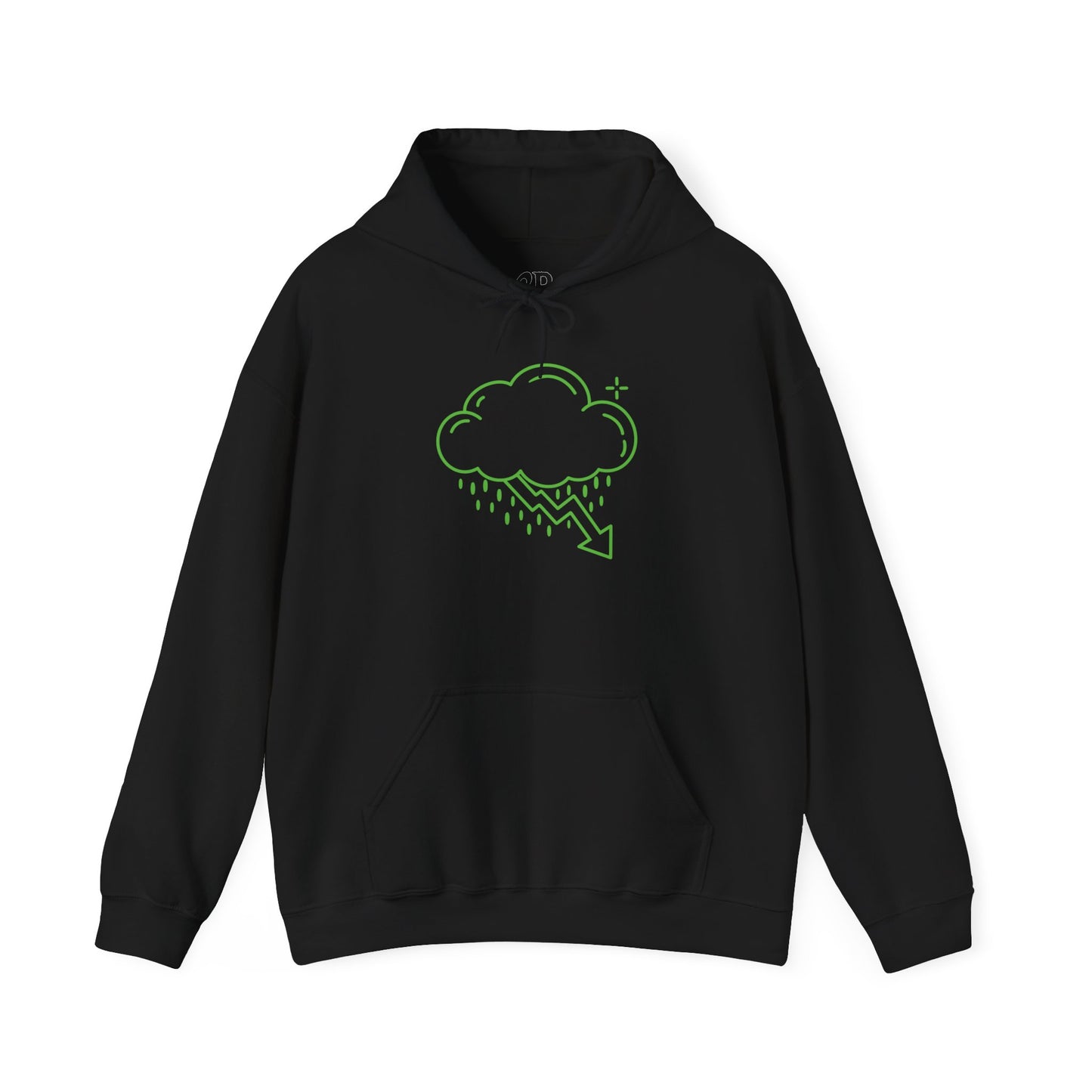 Green Crash Cloud Hoodie (9 Colors)