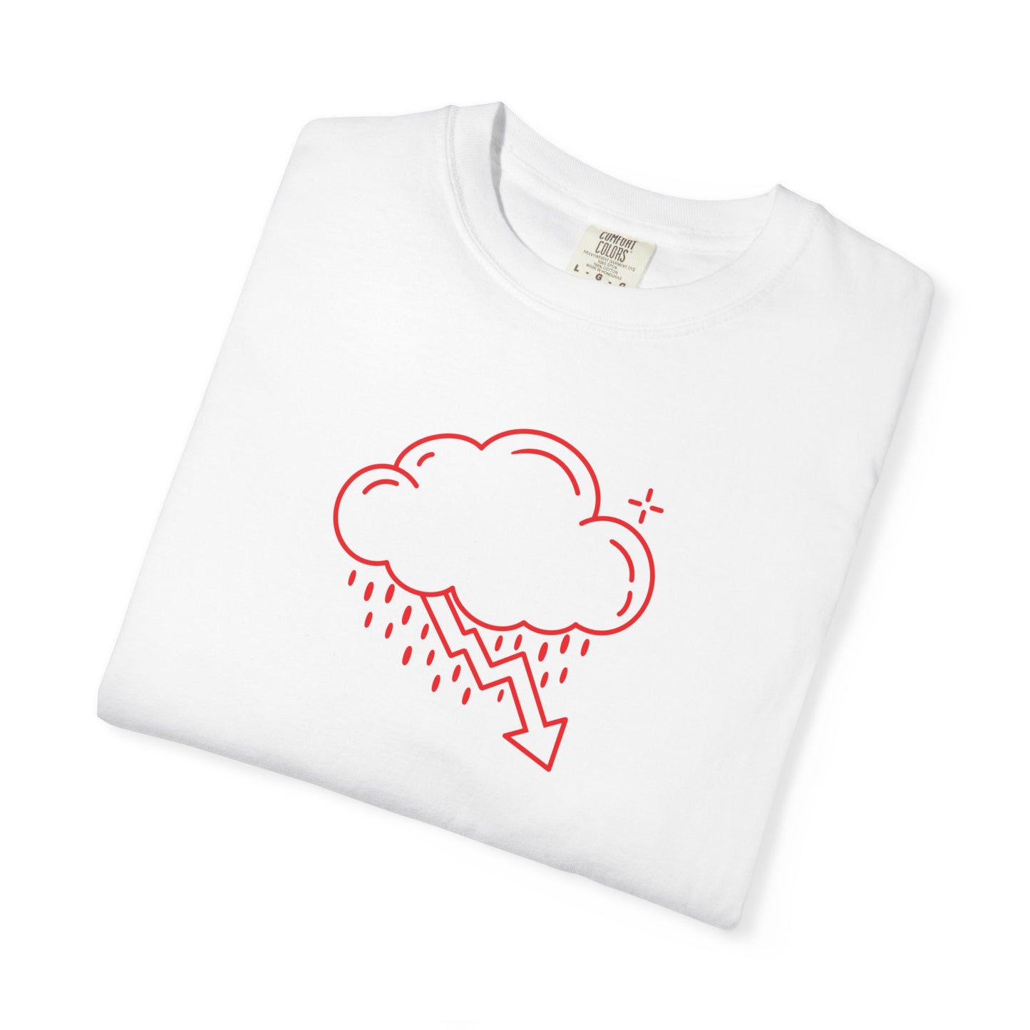 Red Crash Cloud Tee (7 Colors)