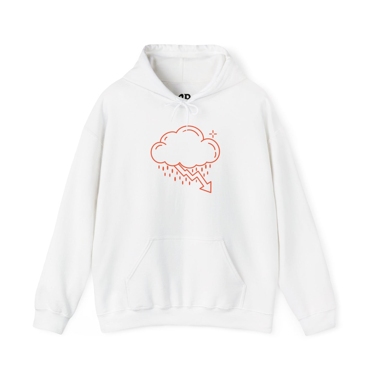 Orange Crash Cloud Hoodie (9 Colors)