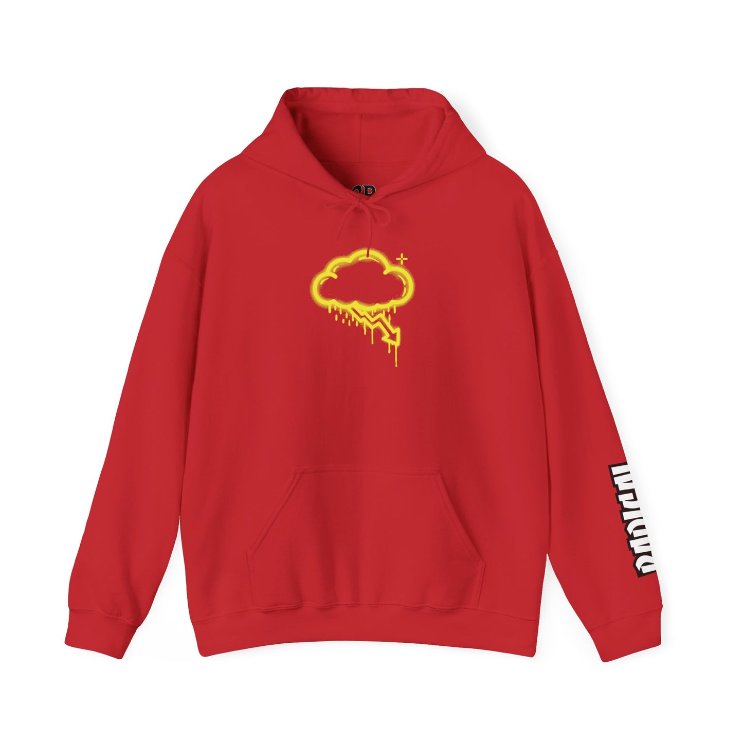 RADICAL Yellow Graffiti Crash Cloud Hoodie (7 Colors)