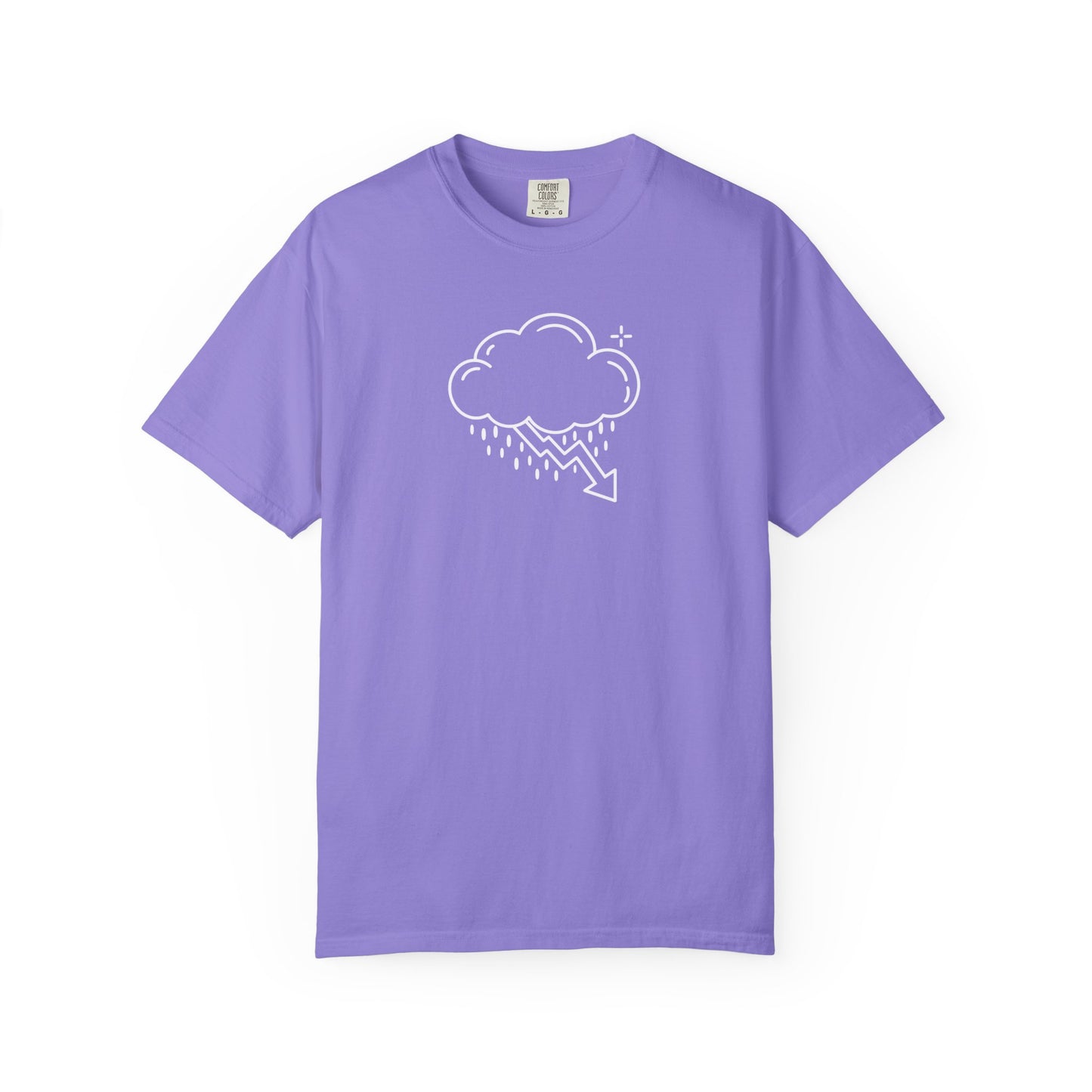 White Crash Cloud Tee (6 Colors)
